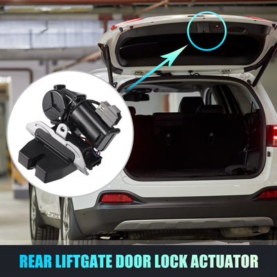Harfington Replacement Rear Liftgate Door Lock Actuator for Ford Escape 2018-2019 Tailgate Latch Assembly No.GJ5Z7443150B Black