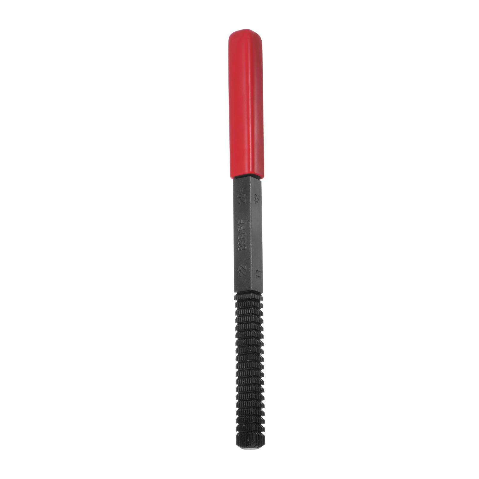 External Thread Restoring File 11-28 PF/BSP Square Repair Files, Red ...