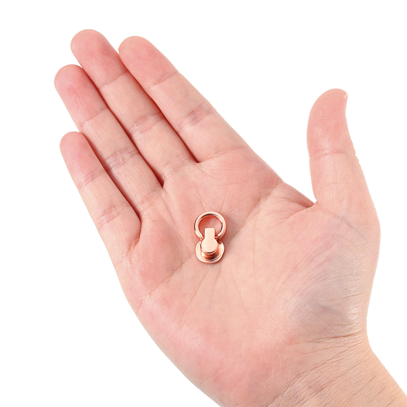 Wallet Insert For Chain Strap 2Pcs Brass Ball Studs Rivets D Rings