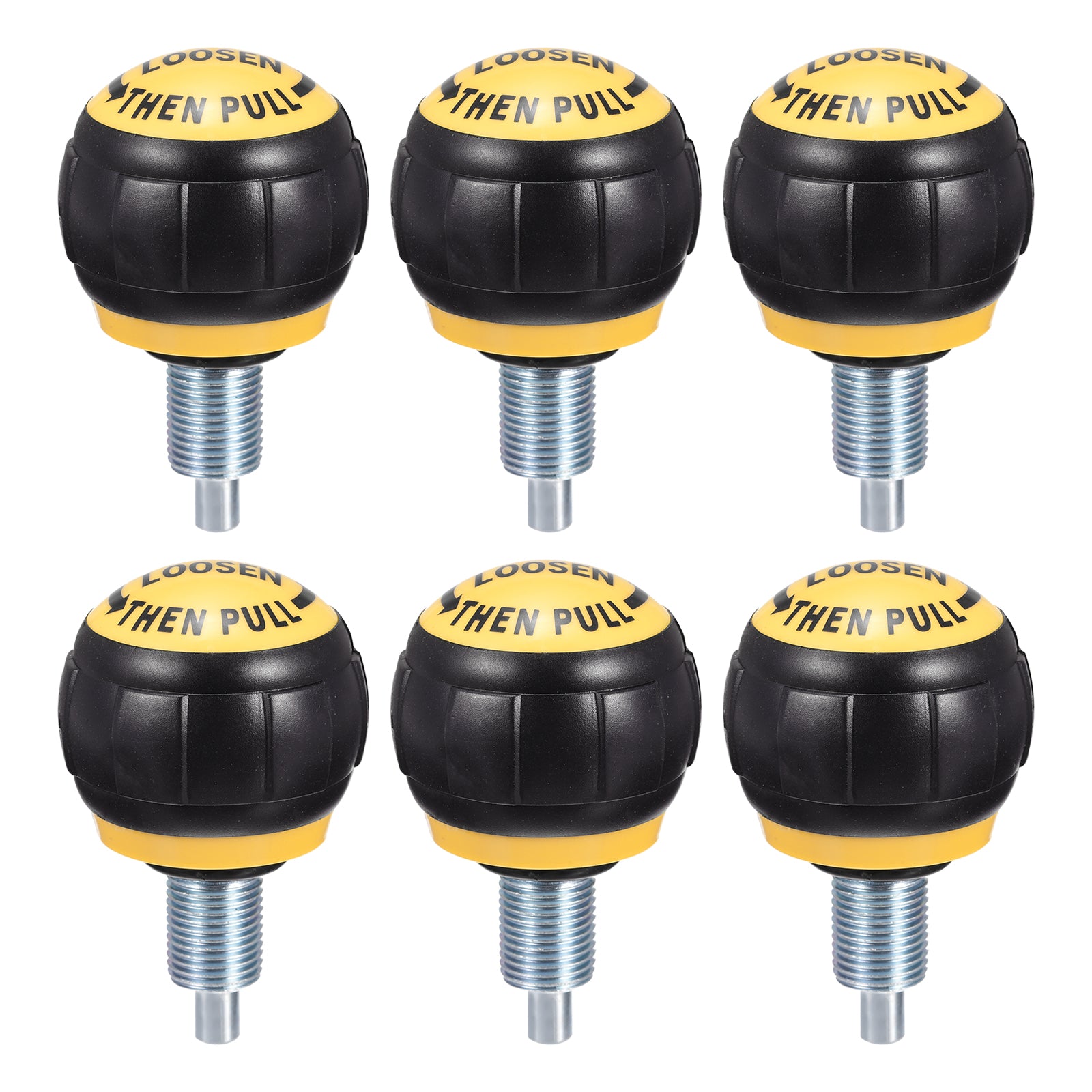 Uxcell Fitness Equipment Pull Pin Spring Knob, M16 Adjustment Fitness ...