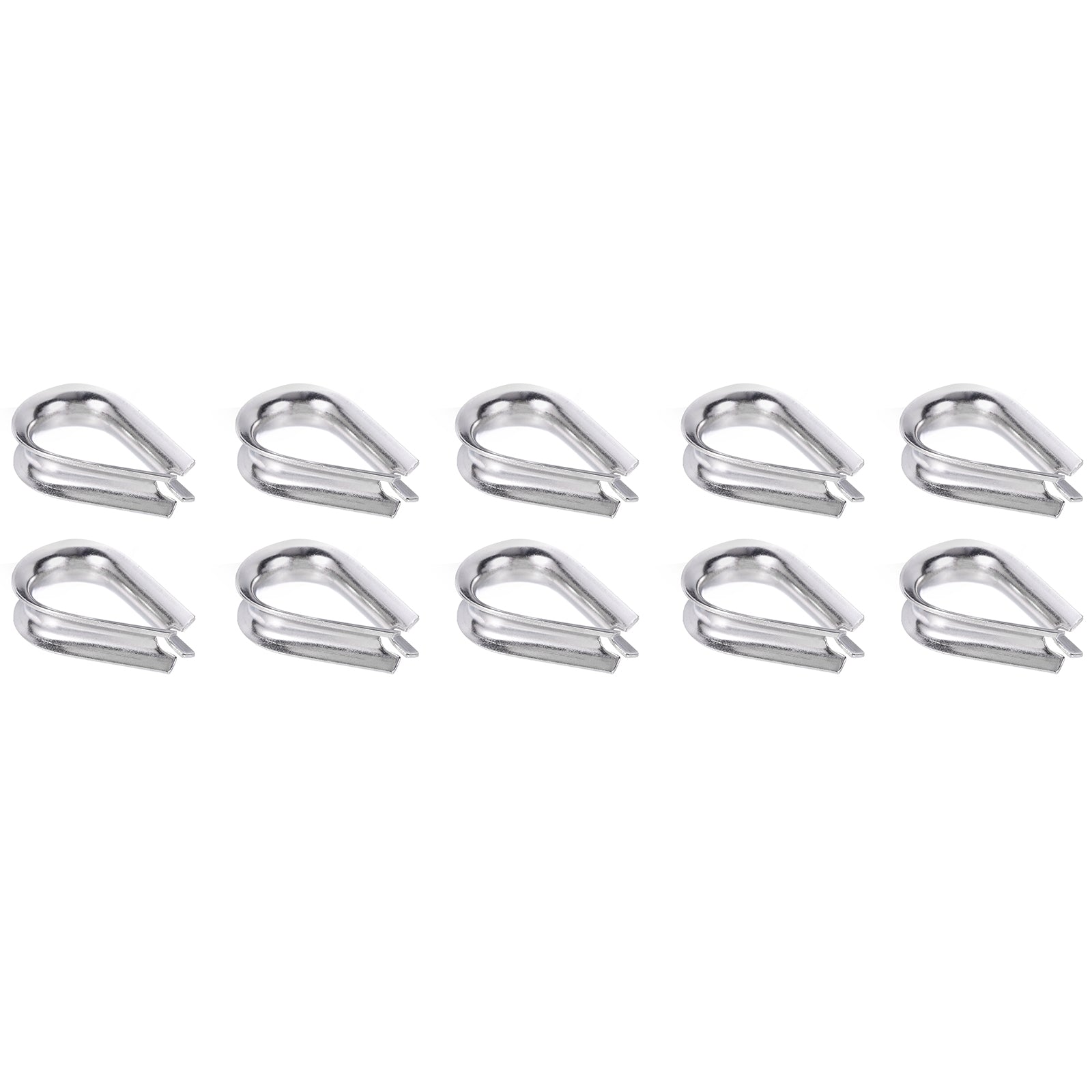 10pcs M8 316 Stainless Steel Thimble 8mm for 5/16