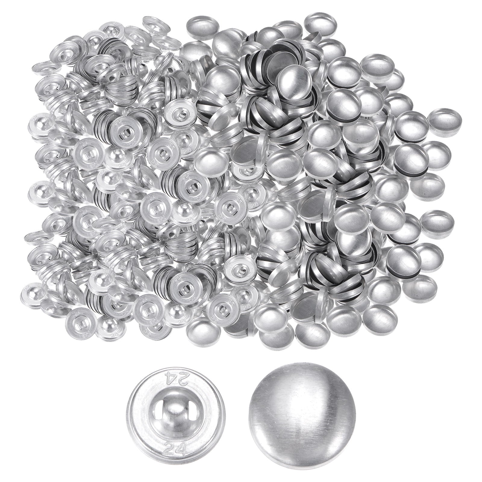 Button Supply 500 Set Button Supplies 24L(15mm/0.6
