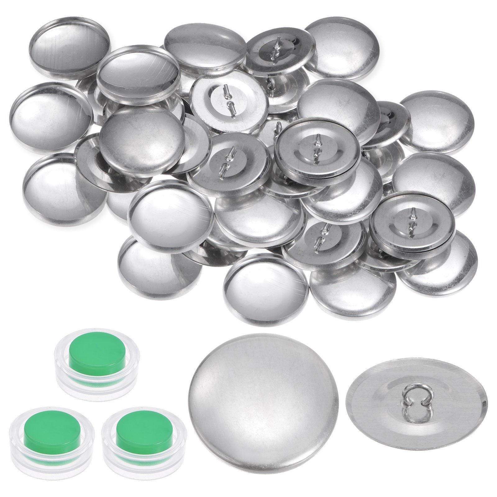30 Sets Self Cover Button Kit 44L 1.1