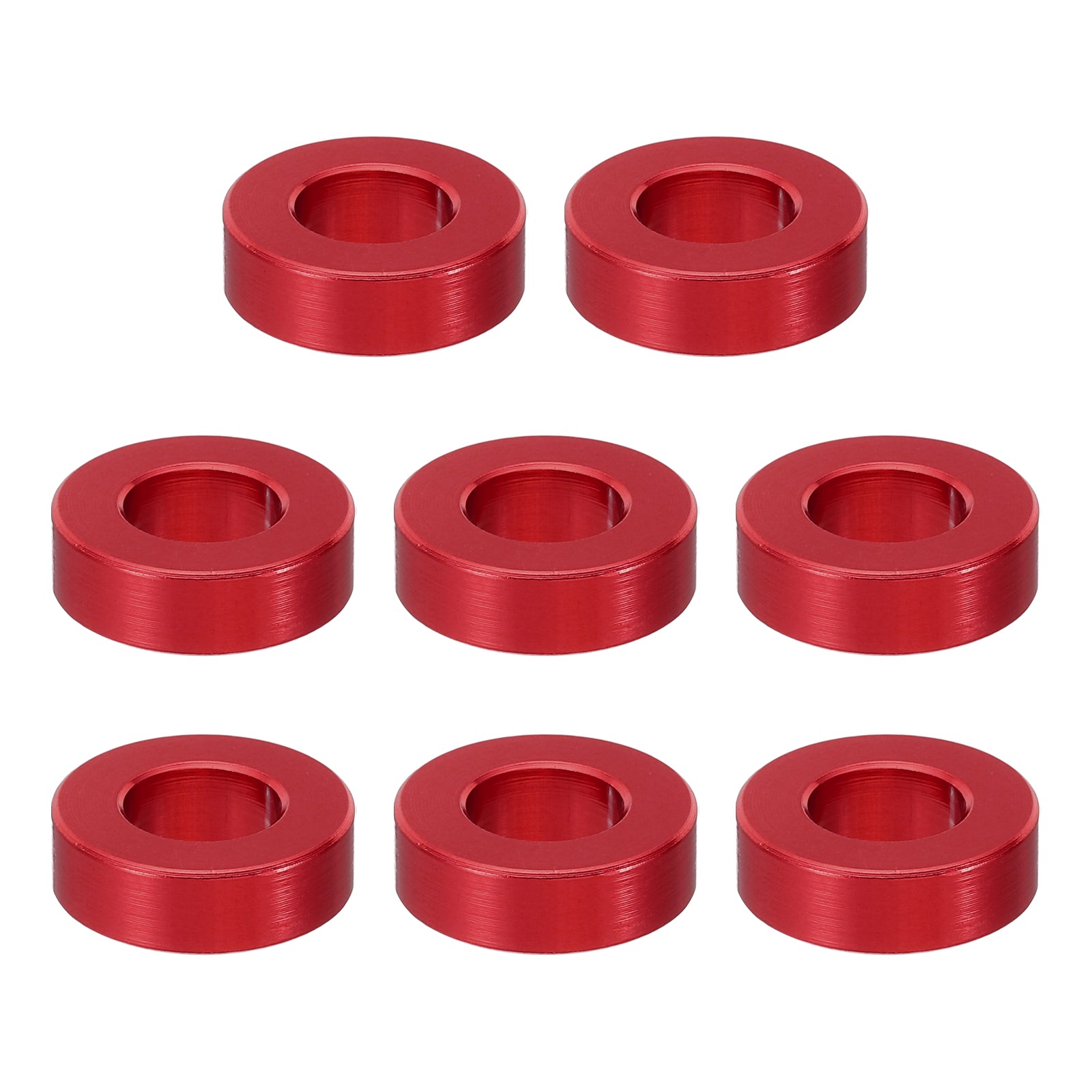 M8 Aluminum Spacer, 8 Pcs Metal Spacers Aluminum 8.2mm ID x 16mm OD x ...