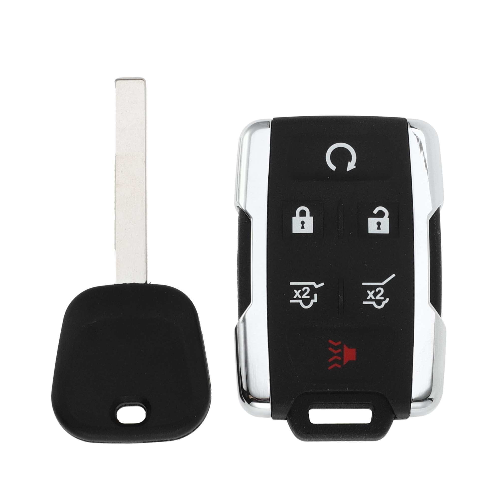 GMC 2014-2019 B119 Transponder Key With Remote Fob M3N-32337100 – 4 Button