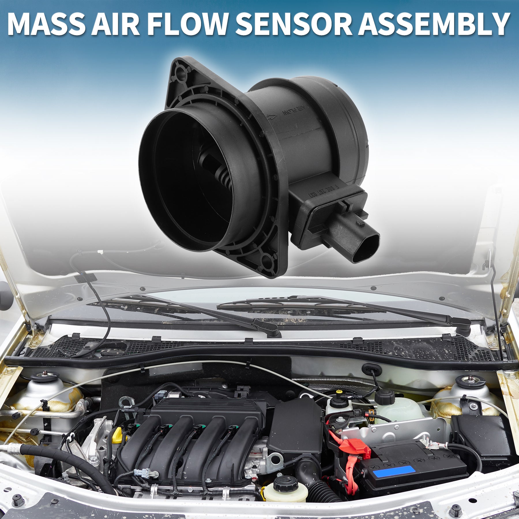 Mass Air Flow Sensor Meter Assembly for Jaguar FPace Durable No