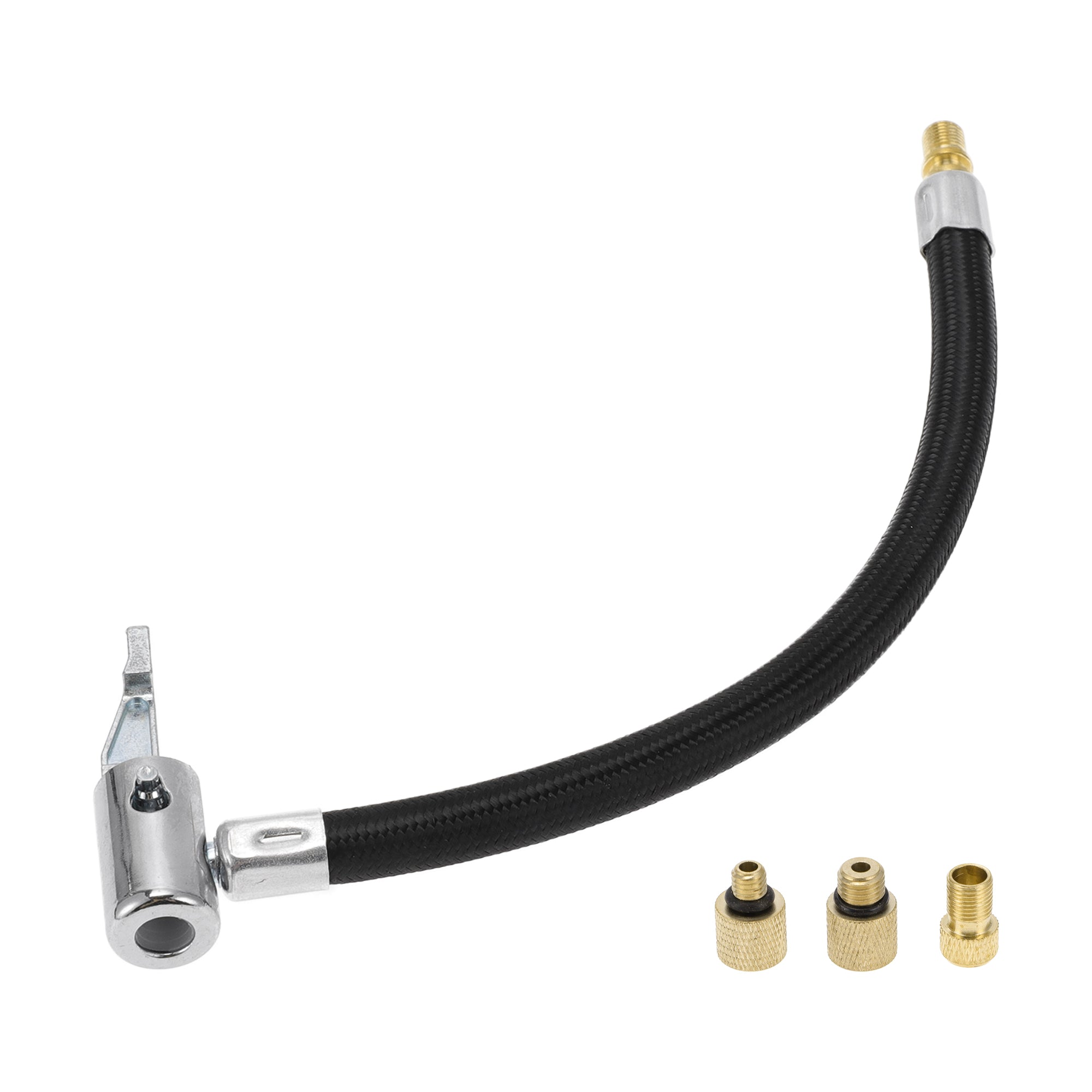 Tire Inflator Extension Tube Durable 11.42inch M8x0.8 15.5mm OD Air