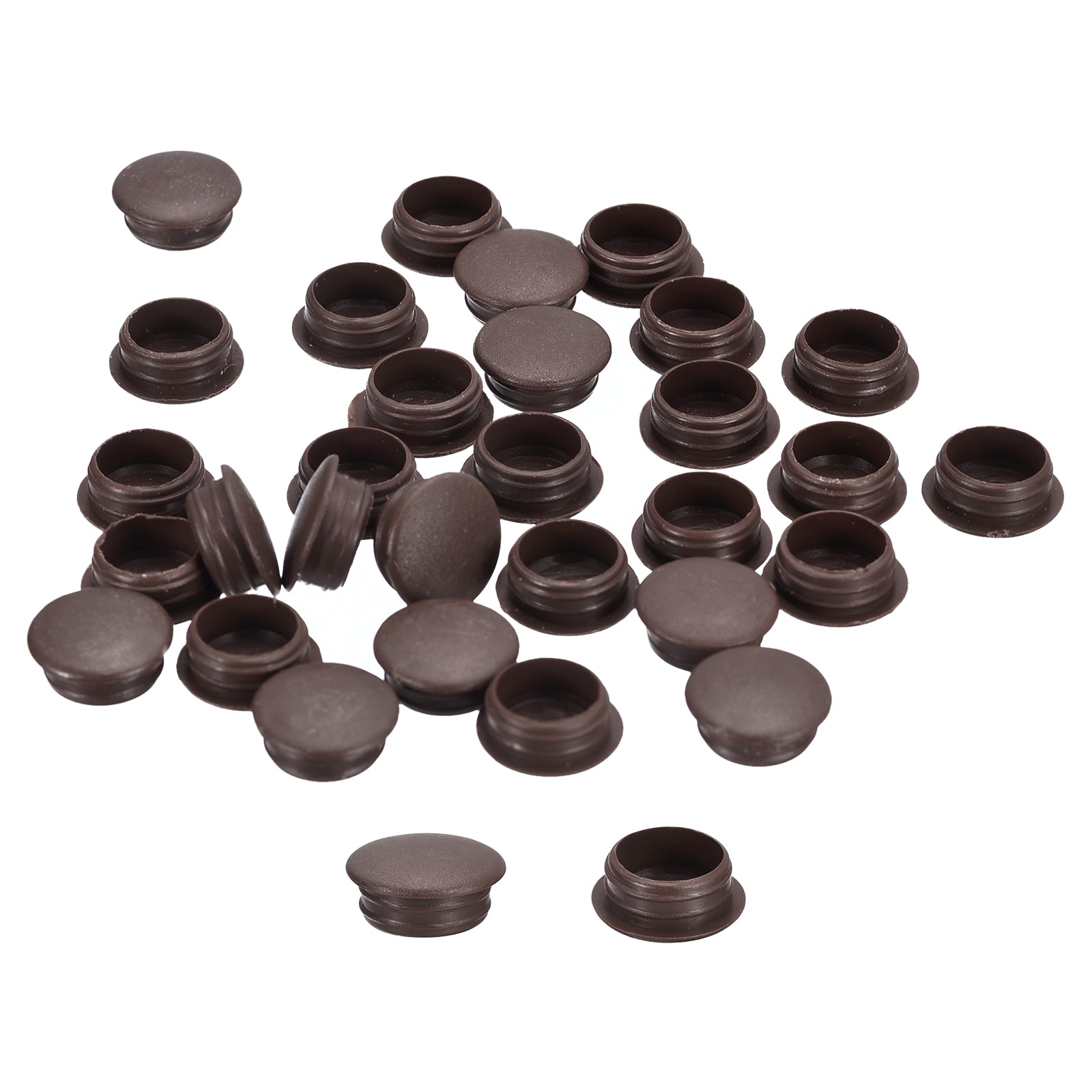 Uxcell 150Pcs Screw Hole Plugs, 15mm(9/16
