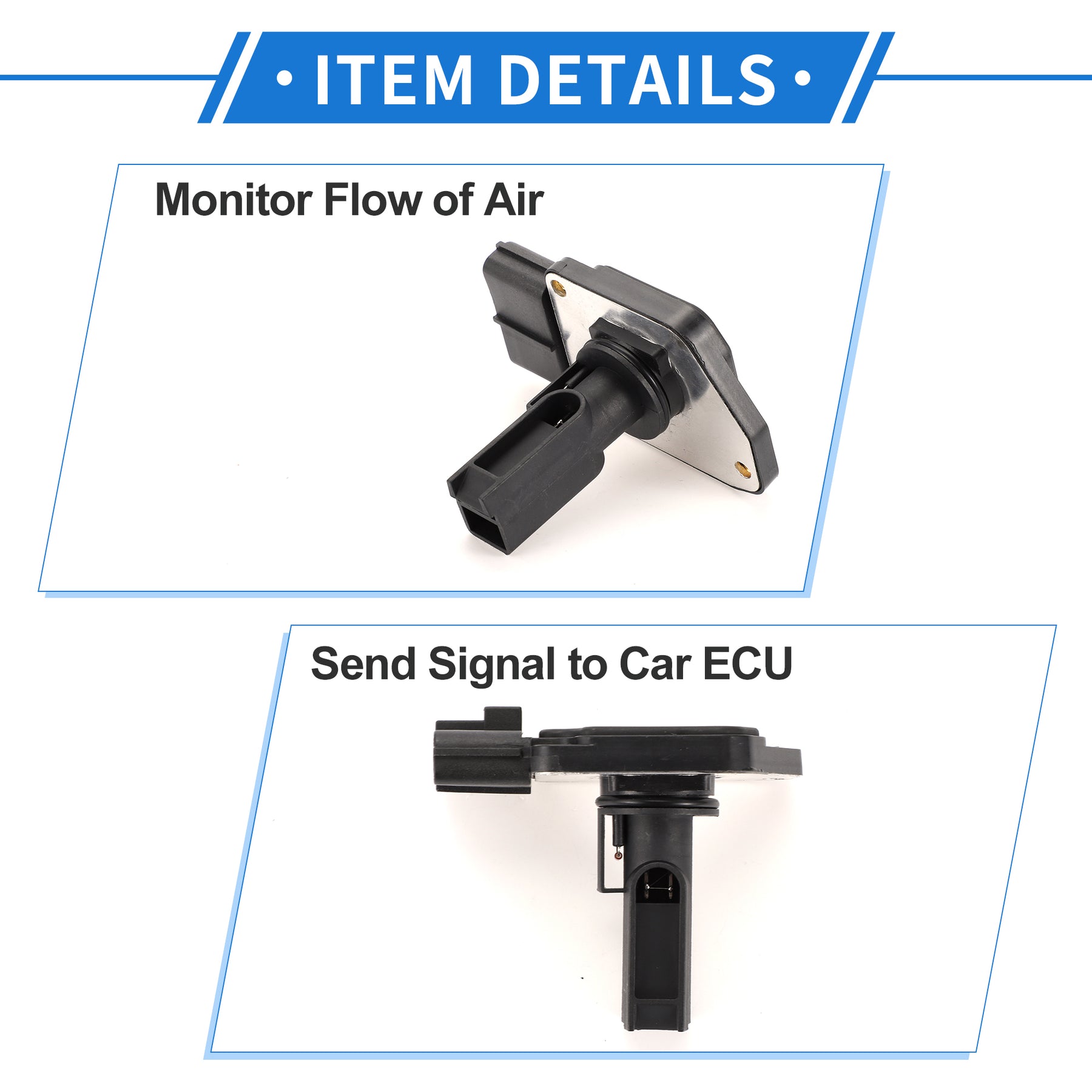 Mass Air Flow Sensor Meter Compatible for Ford Mondeo Contour,Durable