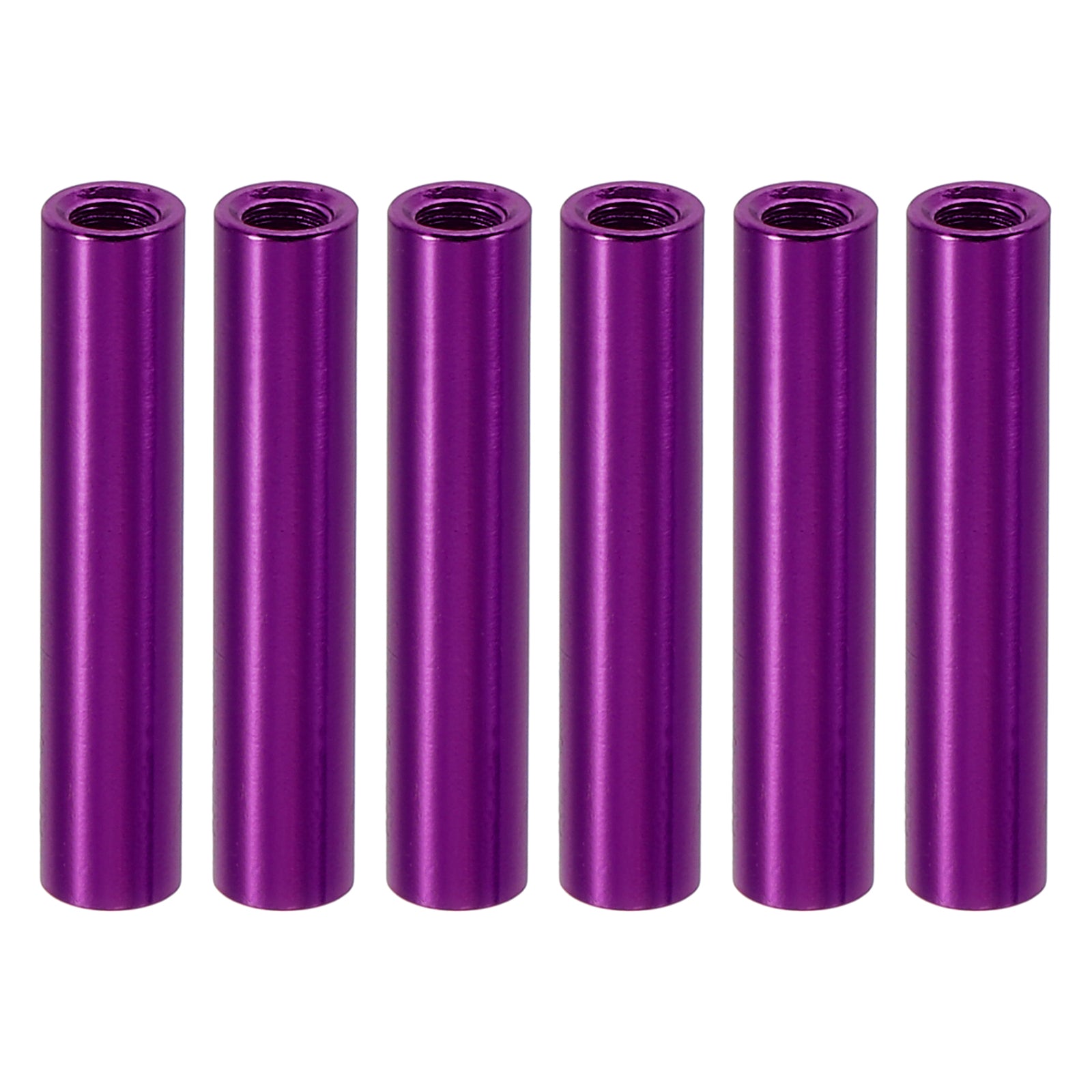 M3 Aluminum Spacers, 6 Pcs Metal Spacer Aluminum 3mm ID x 5mm OD x 27mm ...