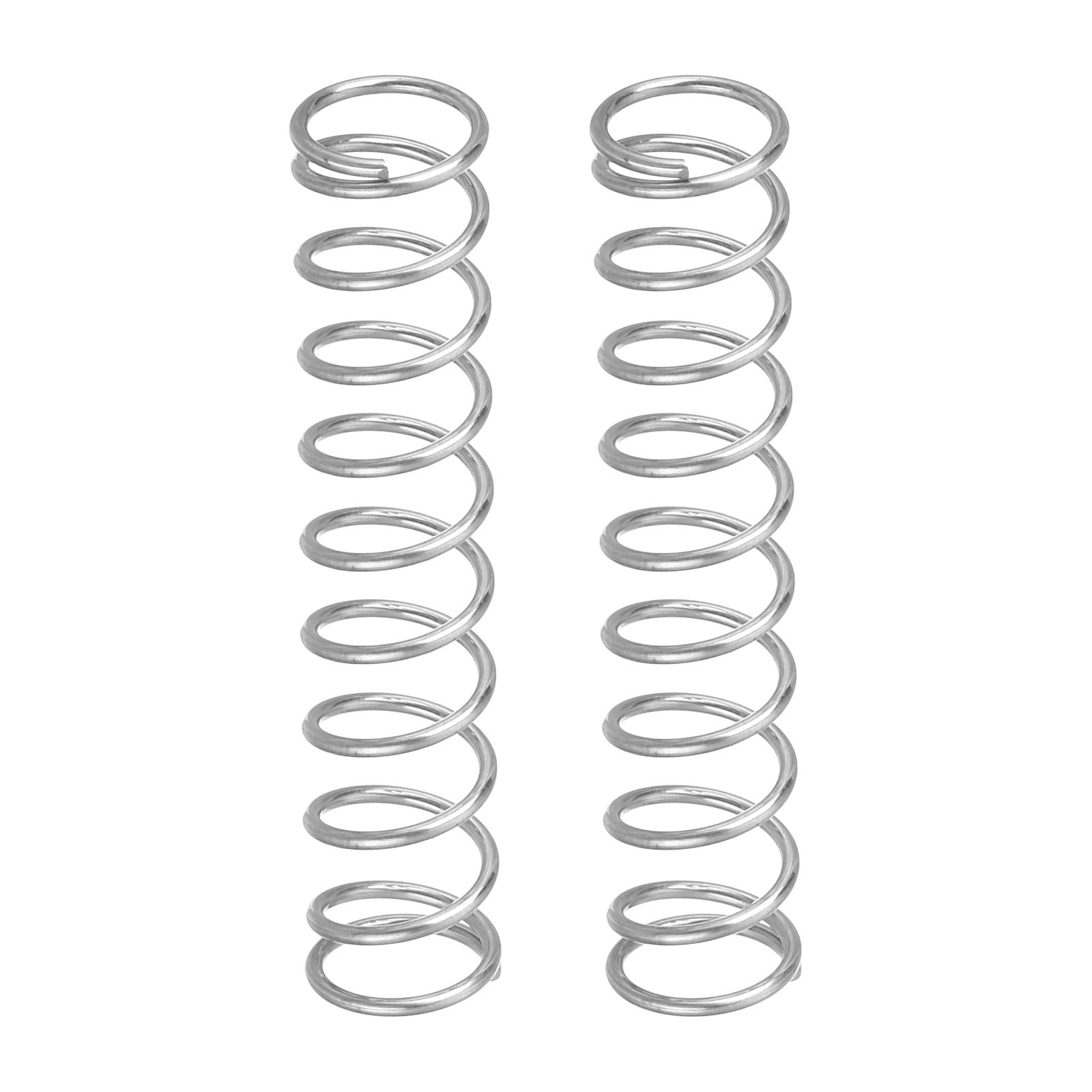 Compression Spring 7mm Uxcell 2Pcs 304 Stainless Steel Compression Springs, 0.7mm x 7mm x 30mm ...
