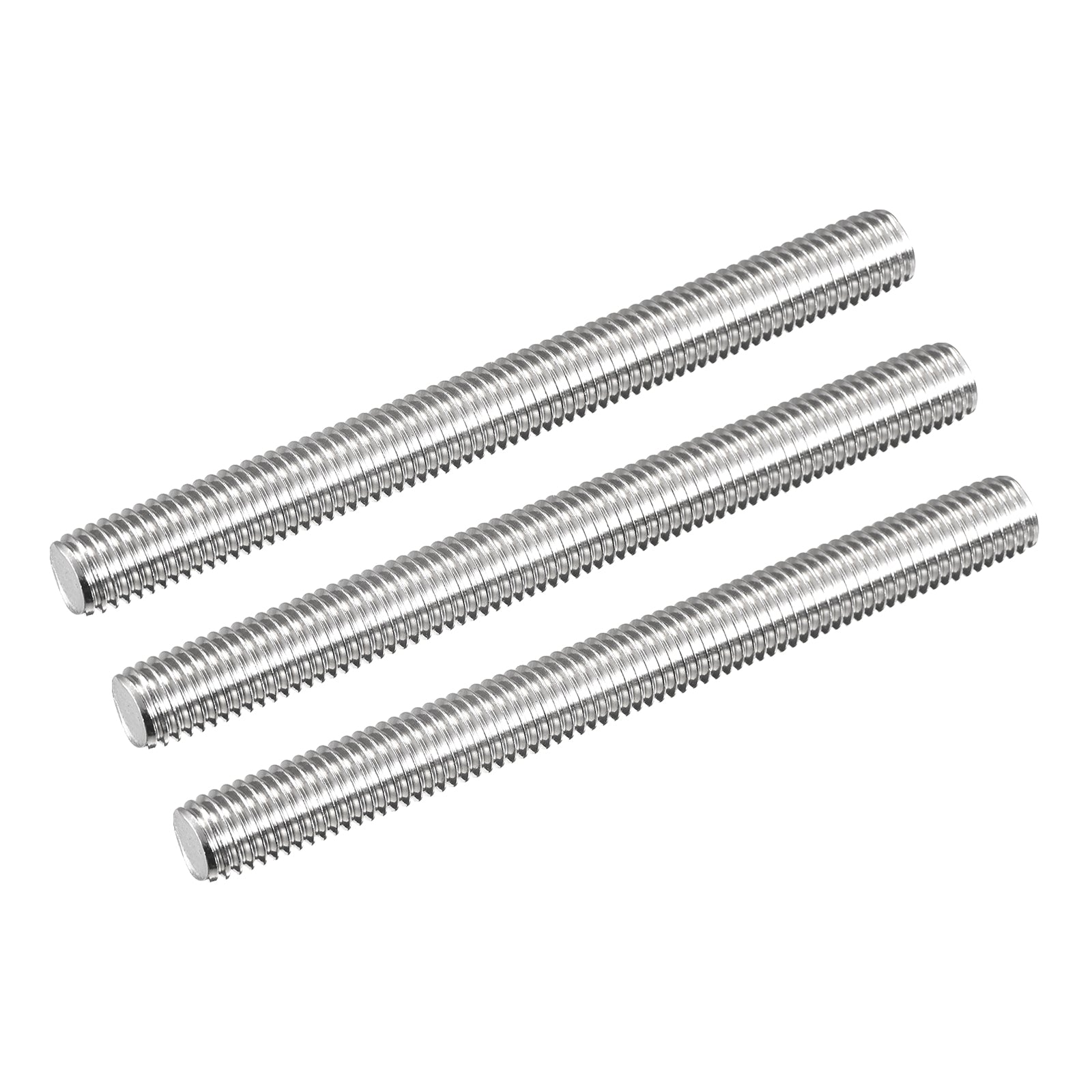 Fully Threaded Rod M12 x 130mm 1.75mm Thread Pitch 304 Stainless Steel ...