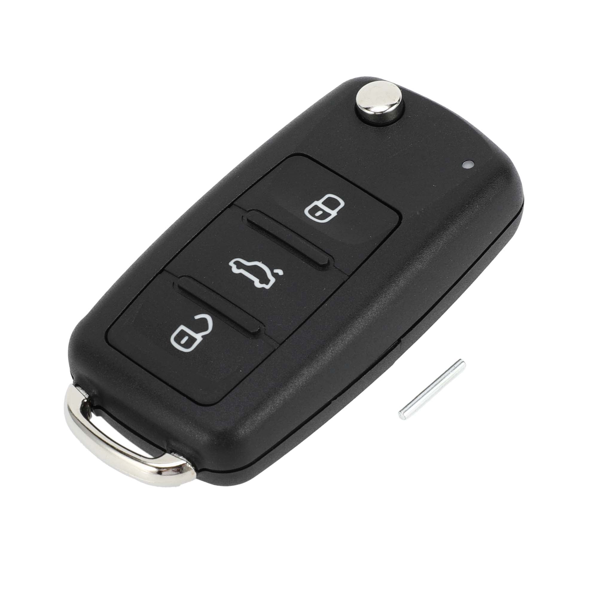 3 Buttons Keyless Entry Remote Key Shell Case for VOLKSWAGEN Caddy 2011 ...