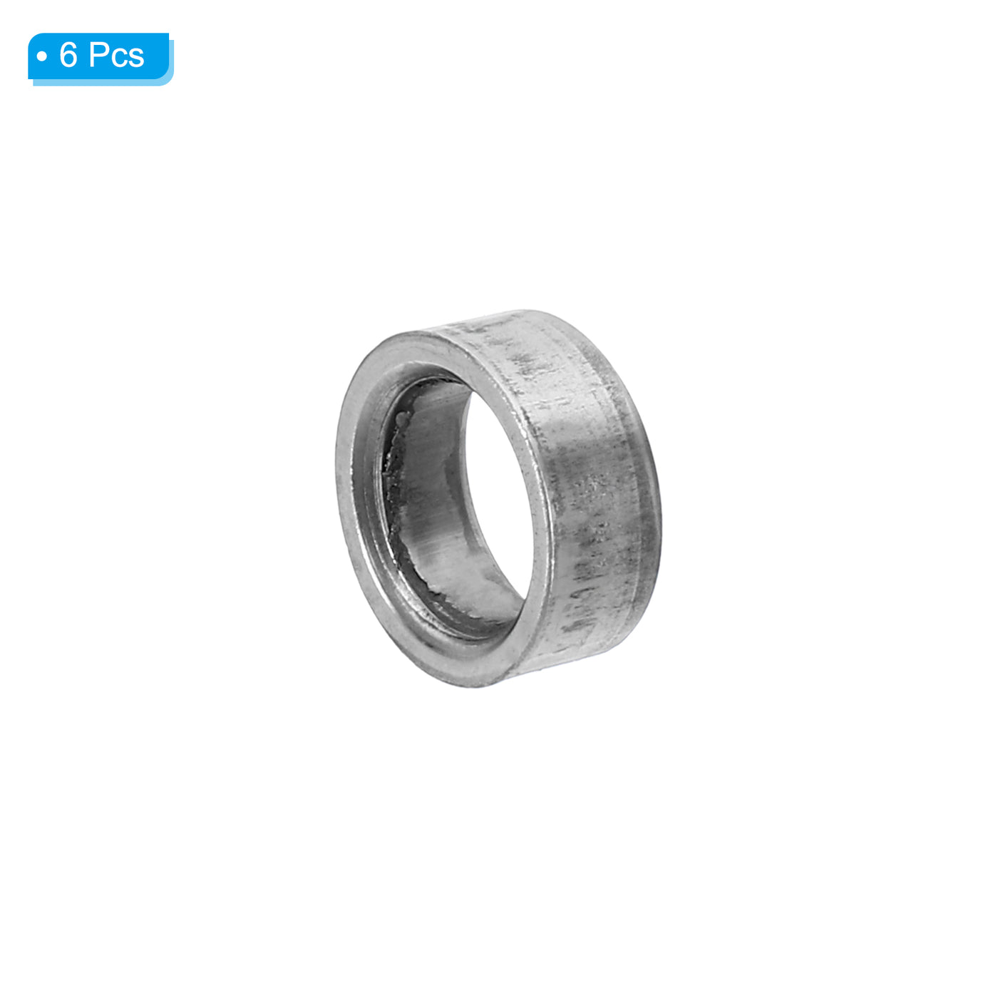 Lot De 5 Entretoises Métal Inox M8 - 8.2mm Intérieur X 12mm Extérieur X 5mm Long - Neuf Uxcell