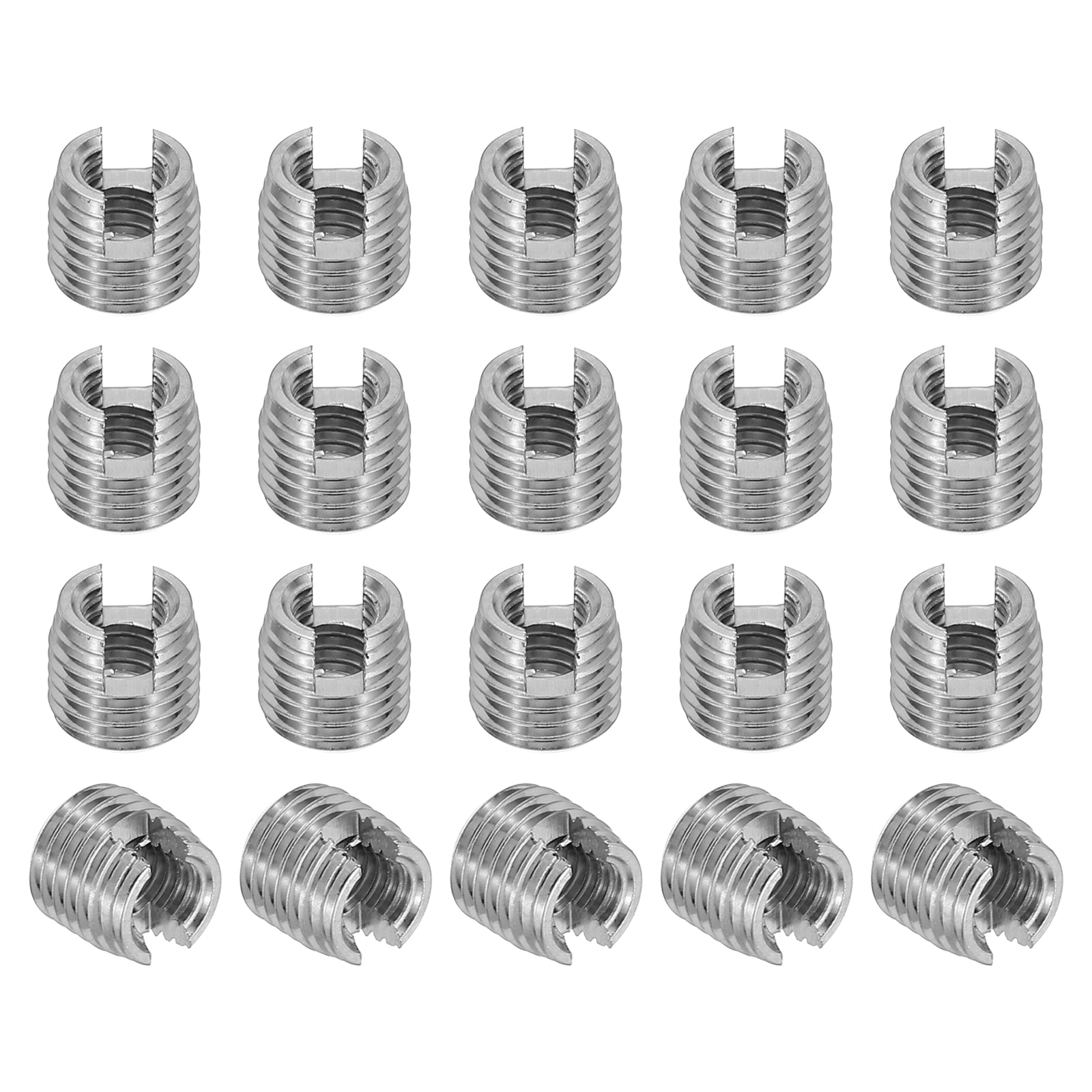 20 Pcs 303 Stainless Steel M4 x M6.5 x 6mm Self-Tapping Threaded ...
