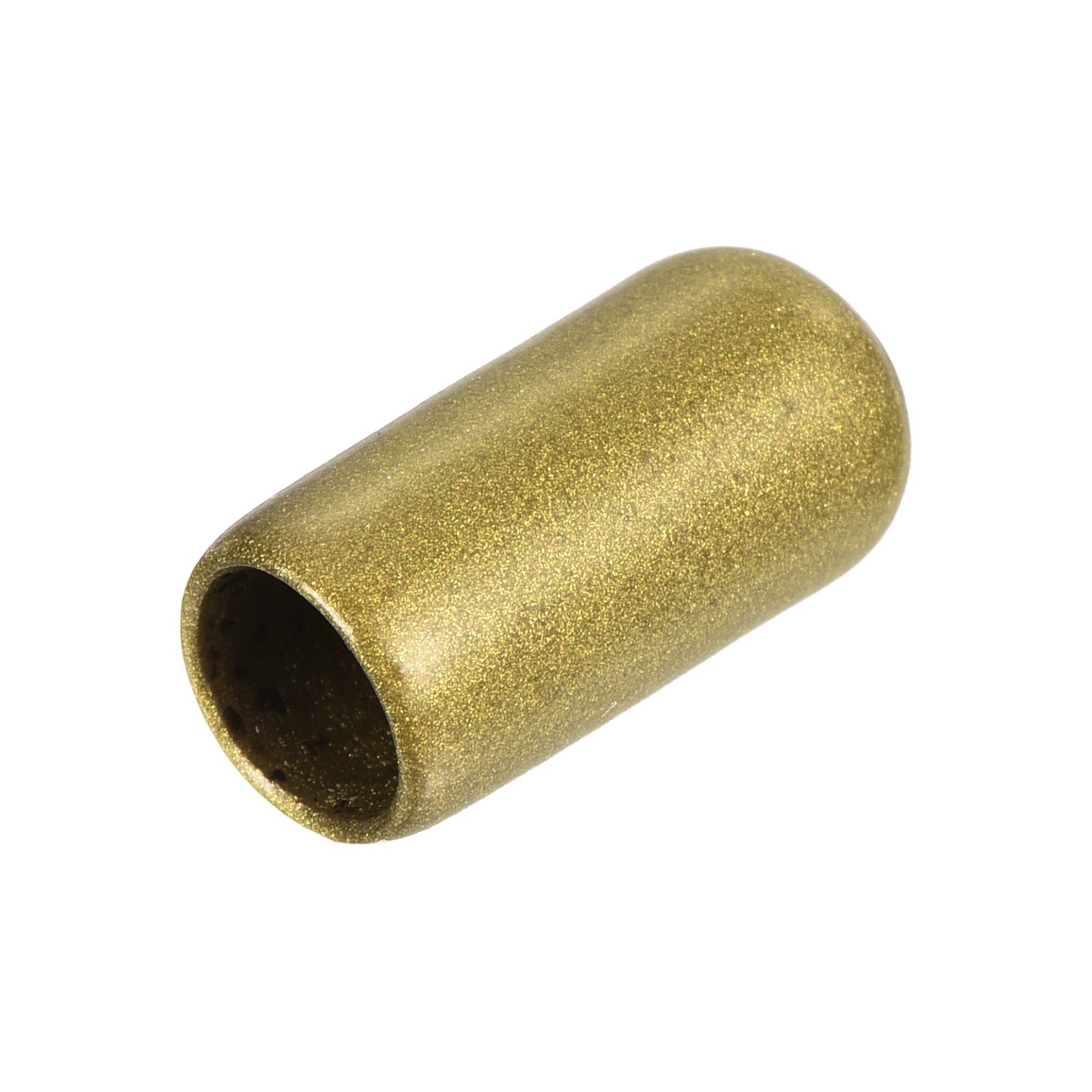 Uxcell 20pcs 7mm Round Gold Vinyl End Cap Screw Thread Protector Rubber ...