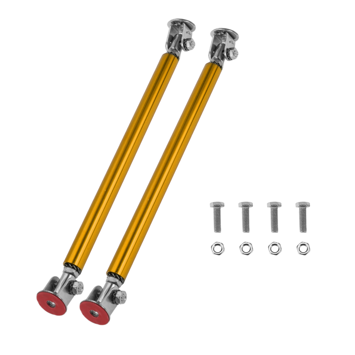 2pcs 15cm/5.91in Car Splitter Support Rods Adjustable Front Rear Bumper ...
