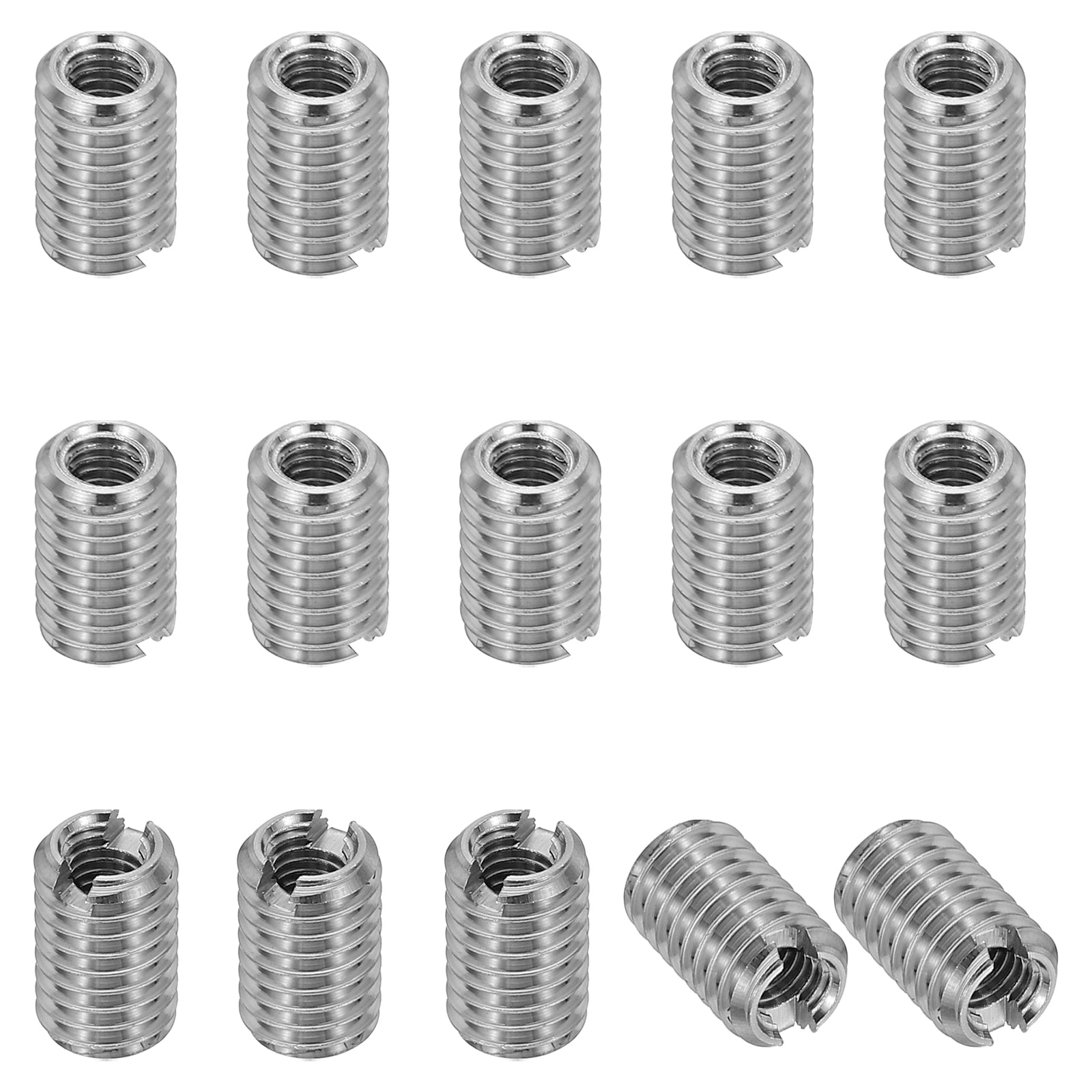 15Pcs 316 Stainless Steel Thread Repair Insert Nut M5 Male to M3 Female ...