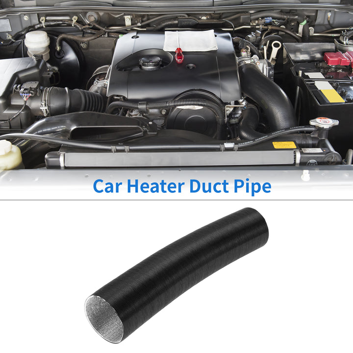 Car Heater Duct Kit - 60mm ID Aluminum Hose With Vent Cover For Truck RV Van Boat Heaters