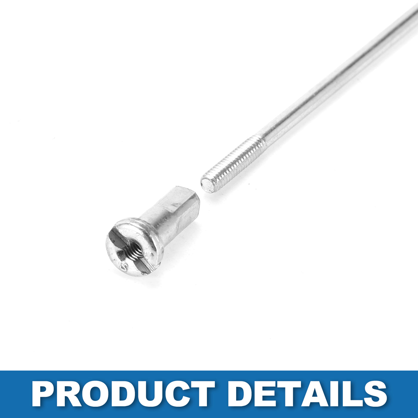 Bike Spokes A ABSOPRO 36Set 12G Bike Wheel Spokes 45 Steel Bicycle Spokes