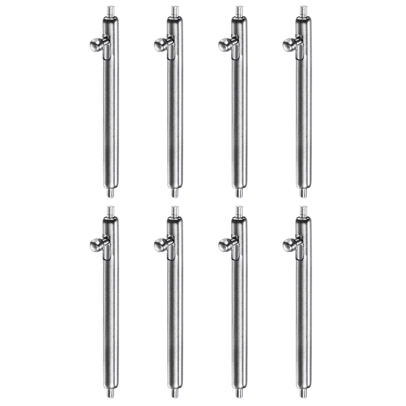 8pcs Quick Release Spring Bar 19mm Width 1.8mm Diameter Stainless Steel ...