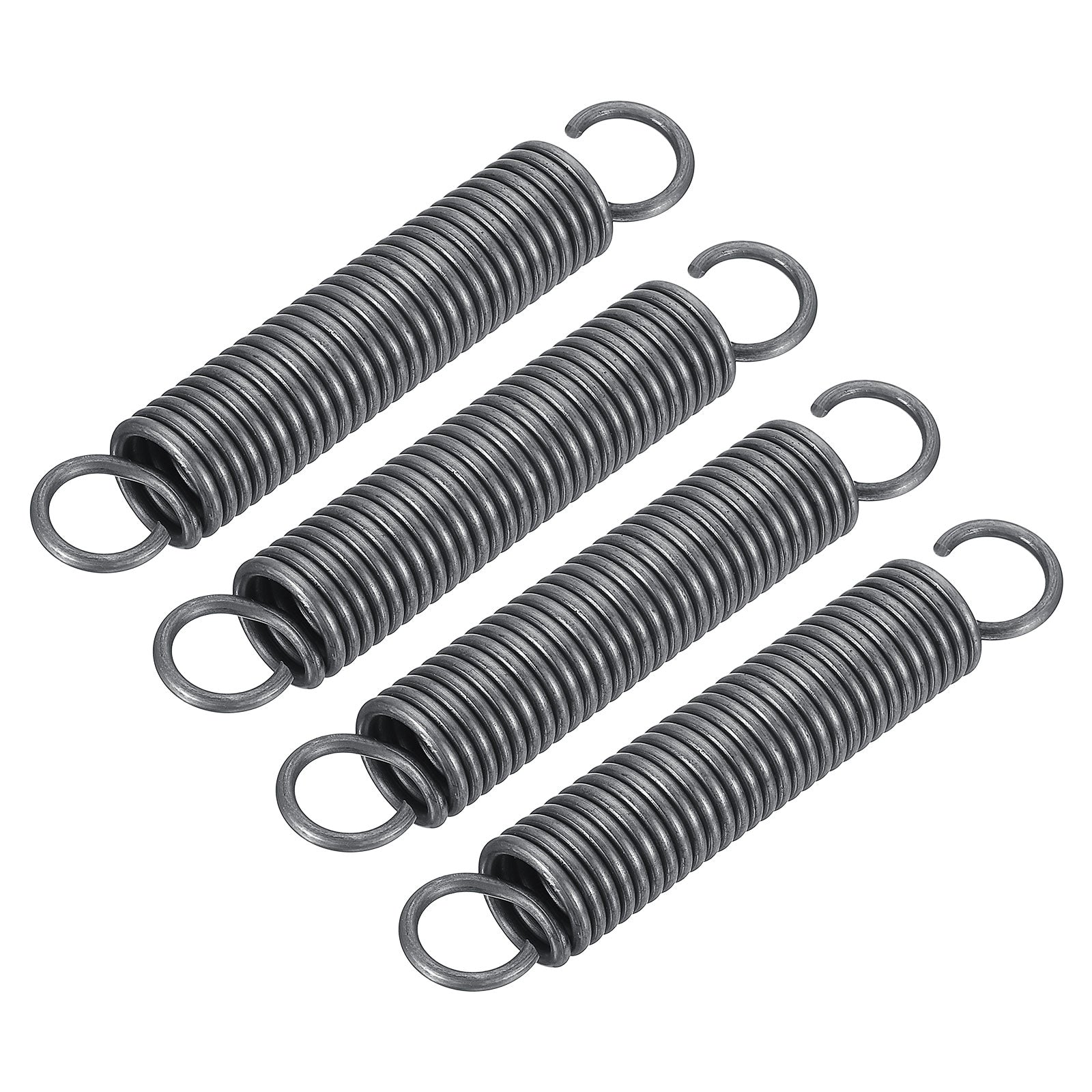Uxcell 2.5mm Wire Diax18mm ODx110mm Free Length Spring Steel Tension ...
