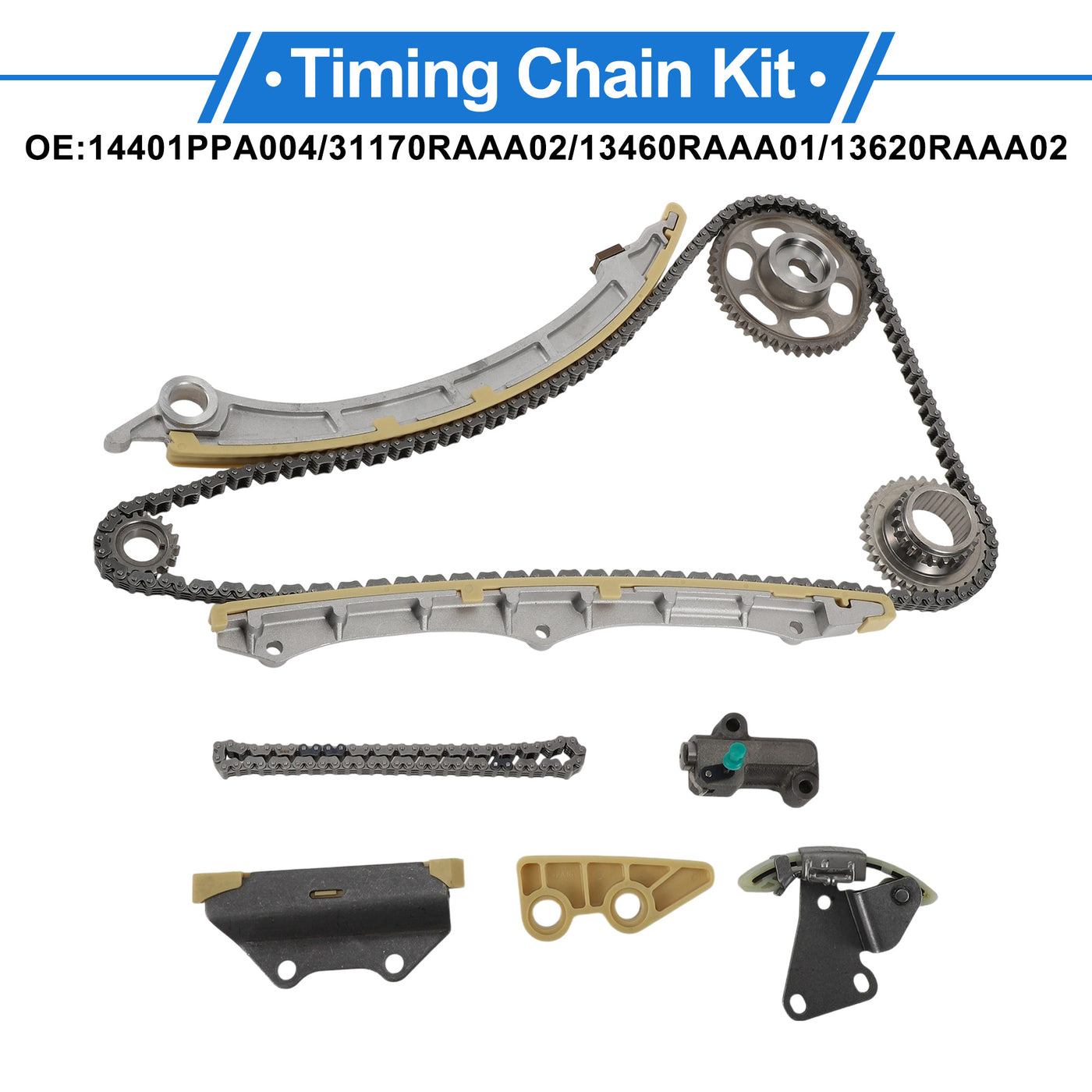 1 Set Engine Timing Chain Kit for Honda CR-V Accord Civic Element for ...