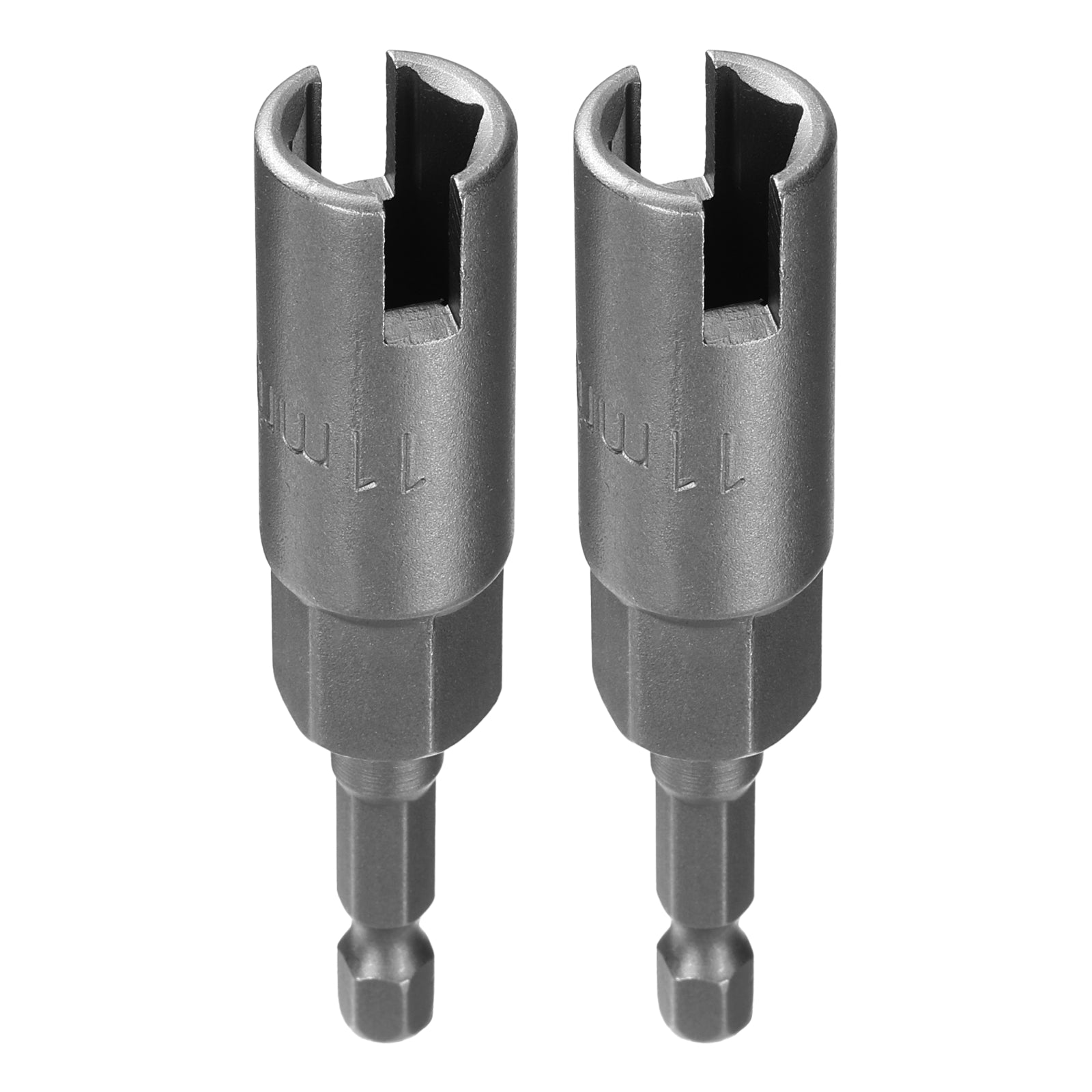 2pcs Wing Nut Drivers 11mm Metric Socket 1/4