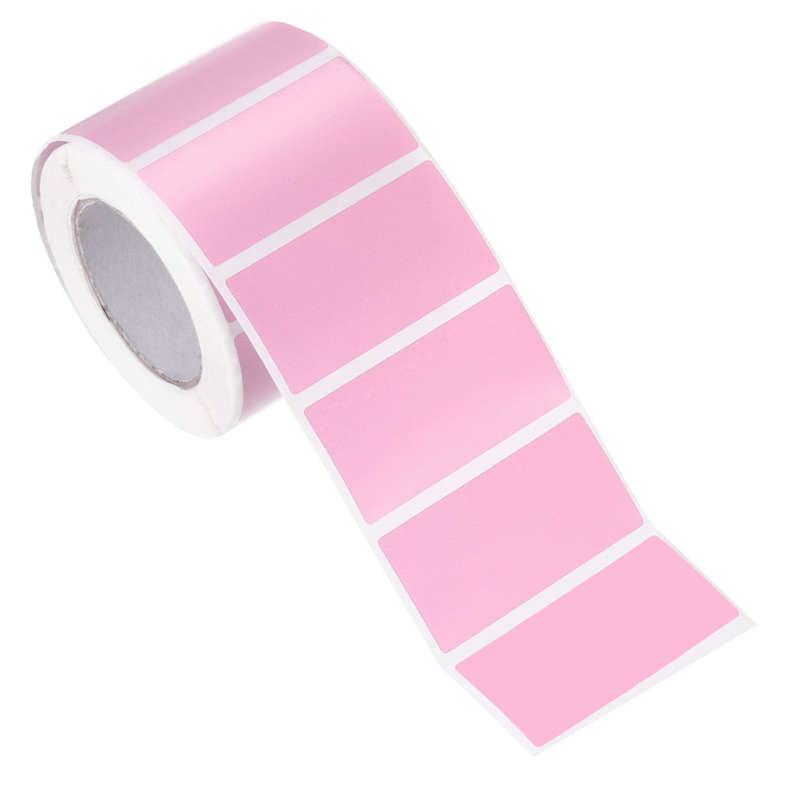 Coding Labels Pink 500Pcs Rectangular Color Coding Labels, 2
