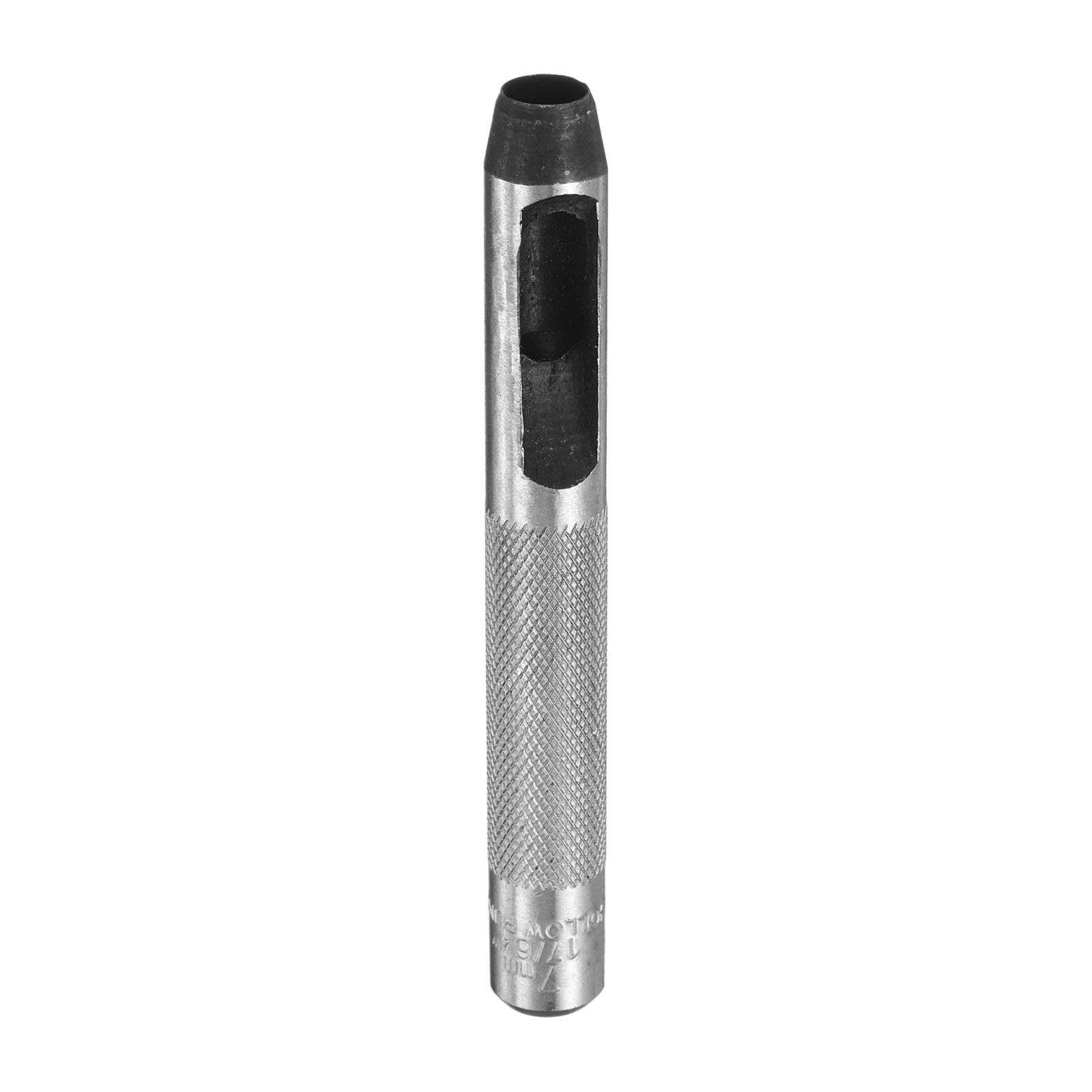 Leather Round Hole Punch, 7mm Carbon Steel Hollow Hole Punching Cutter ...