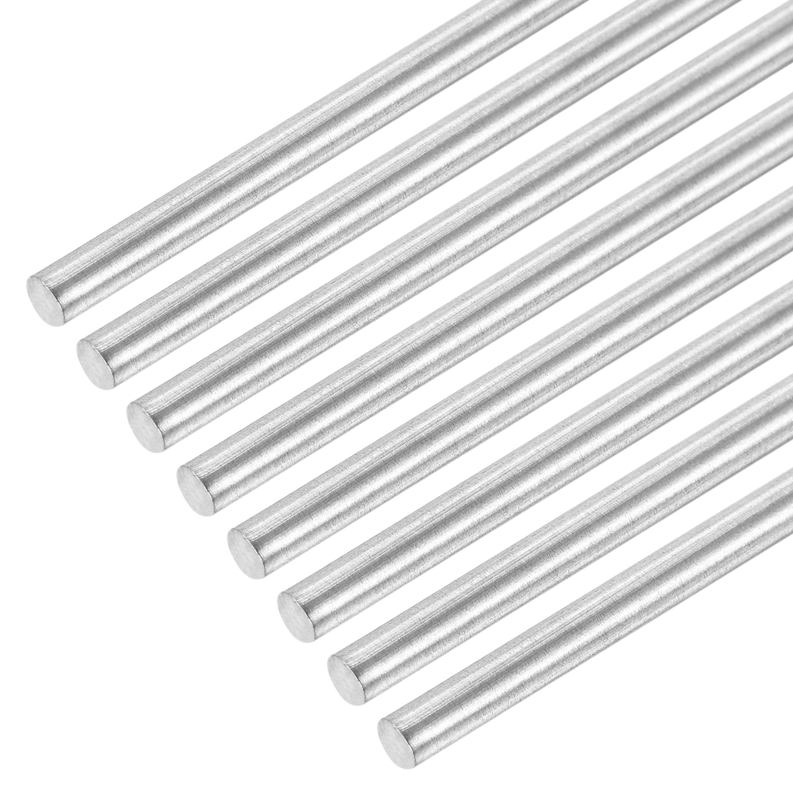 8pcs 304 Stainless Steel Round Rods, 4mm x 80mm Solid Shaft Rods ...
