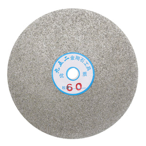 Uxcell Diamond Lapidary Wheel 6 Inch X 1 Inch With 0.5" Arbor Hole 1000 Grit Jewelry Grinding Wheels Stone Marble Gem Glass Ceramics Crystal Cemented Carbi