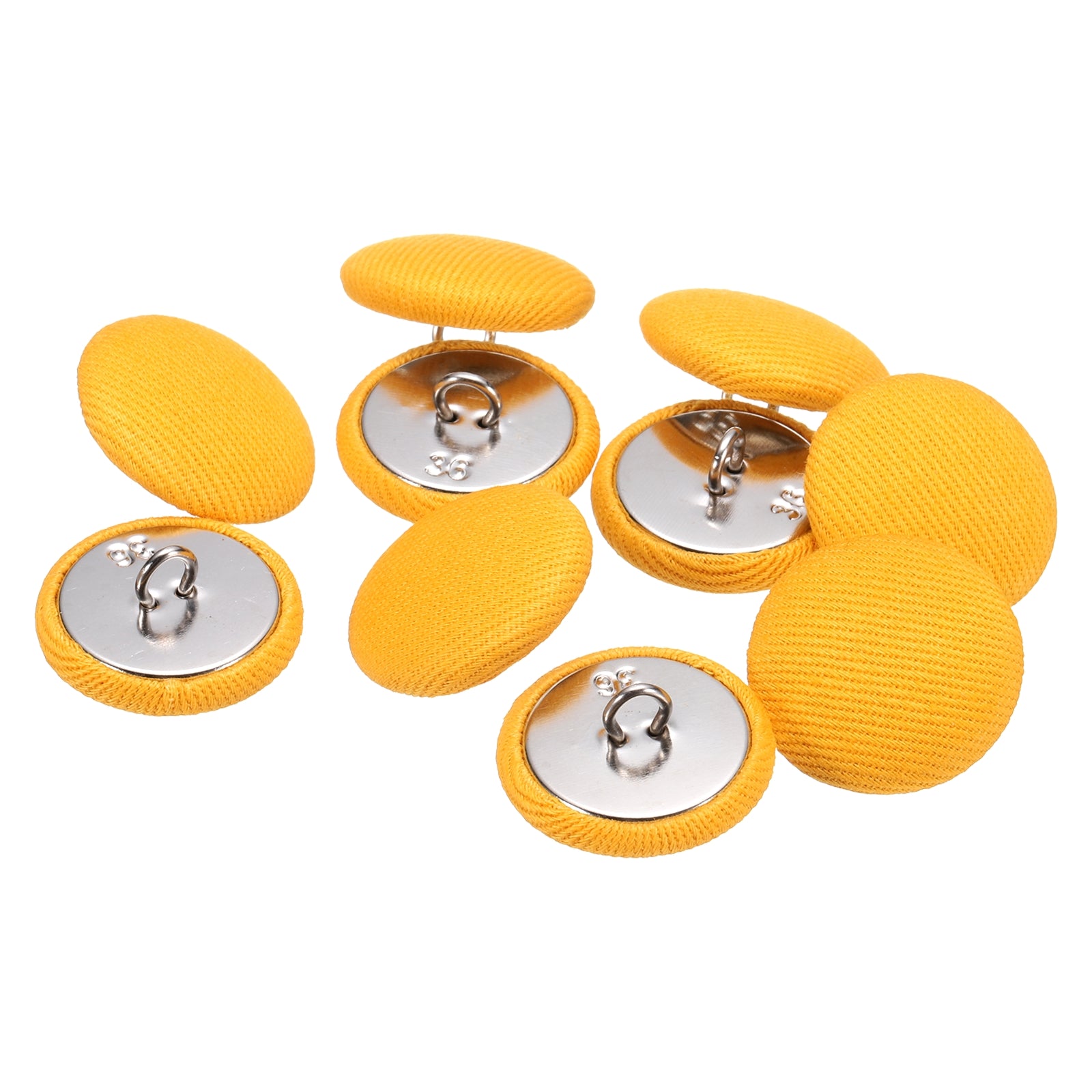 10pcs 36L Fabric Cloth Covered Button 23mm 7/8