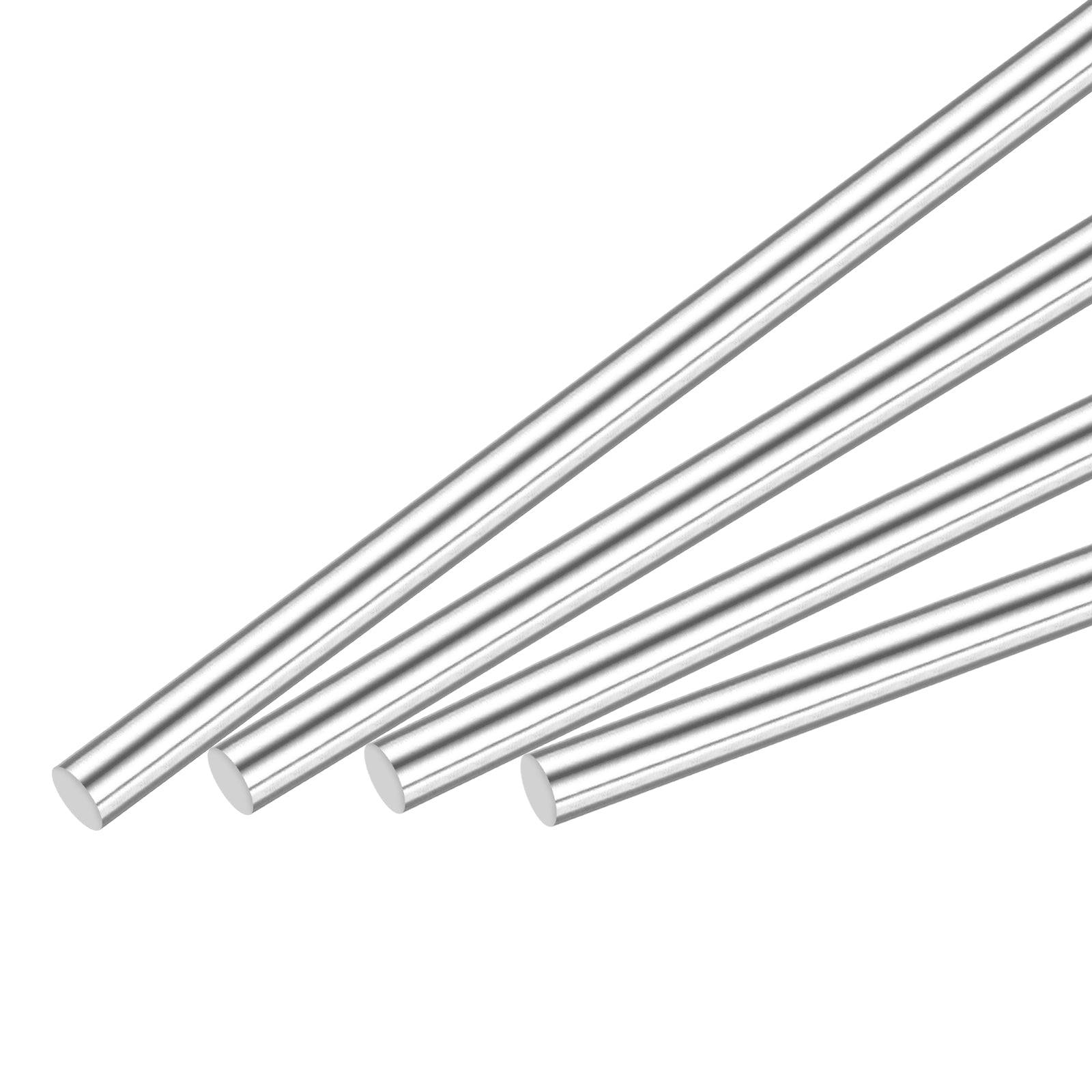 1/2 Inch x 12 Inch 304 Stainless Steel Solid Round Rods Metal Lathe Bar ...