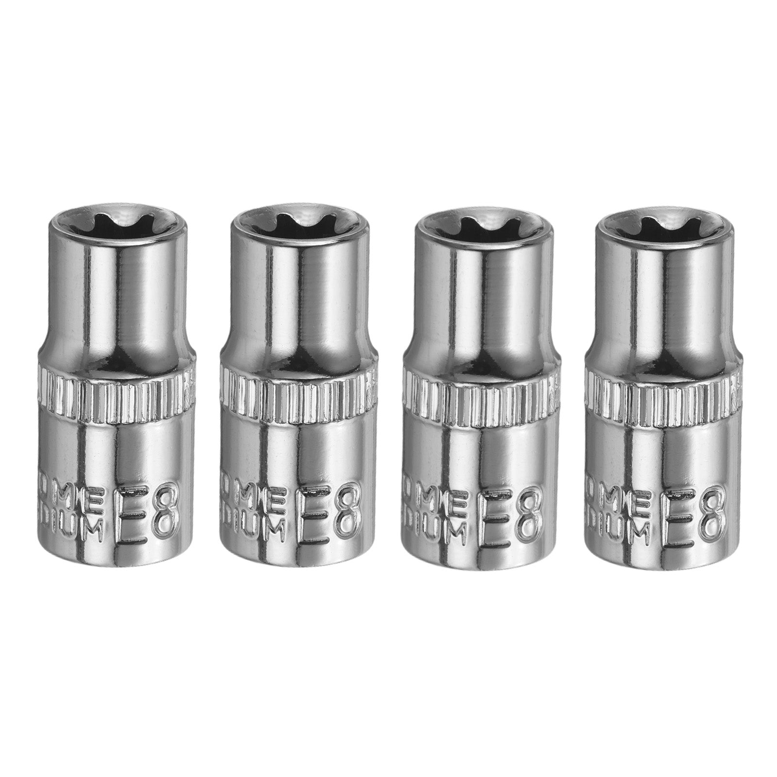 4pcs E-Torx Socket 1/4