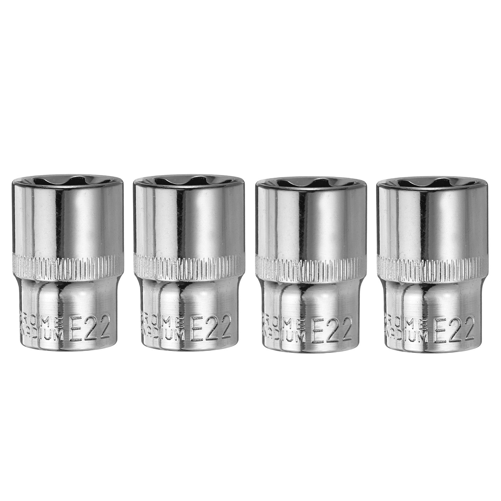 4pcs E-Torx Socket 1/2