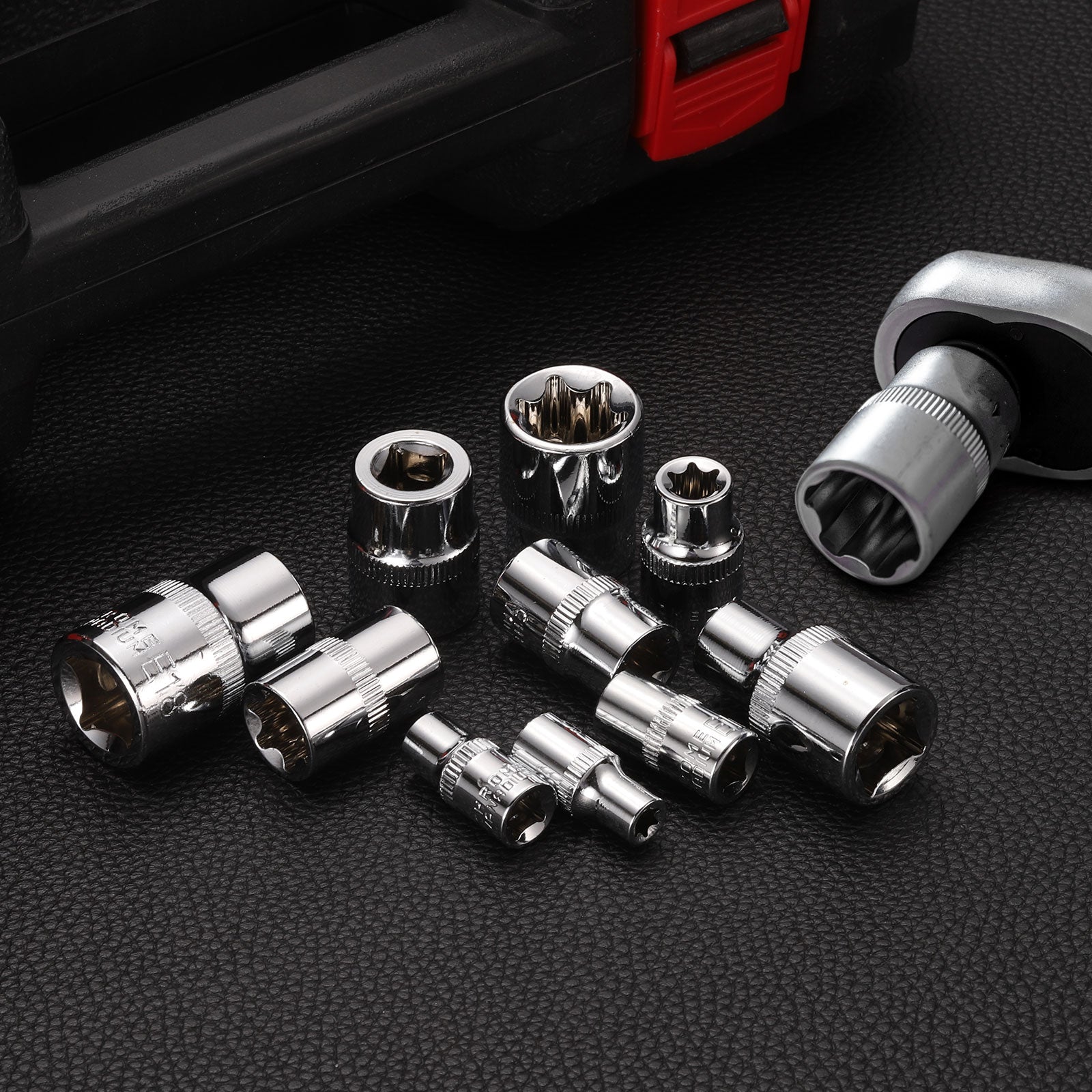 8pcs E-Torx Socket 3/8