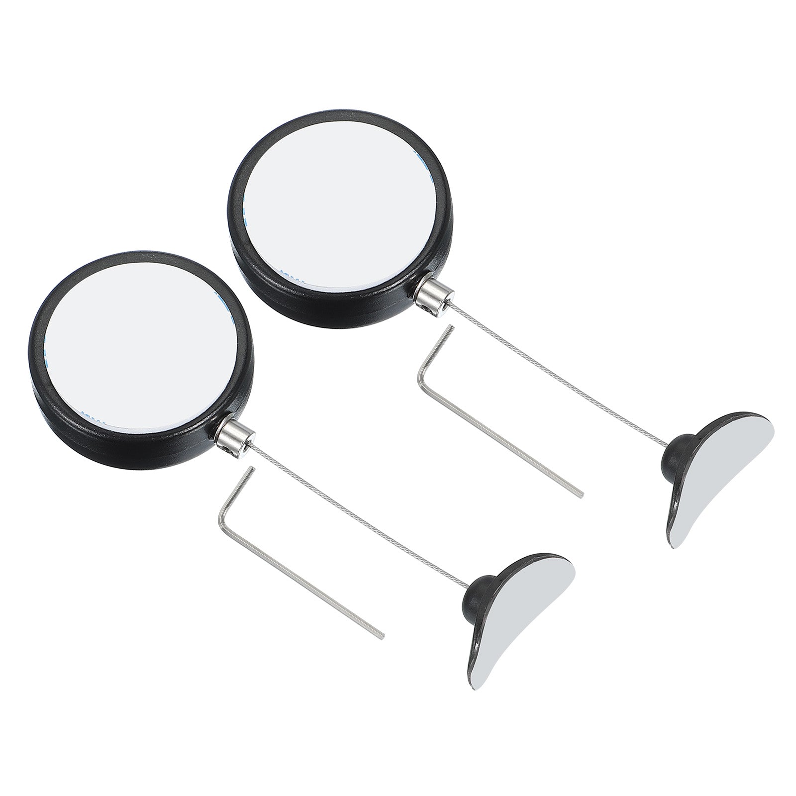 2 Pcs Retractable Remote Control Tether Remote Cable Lock W Rubber Cap ...