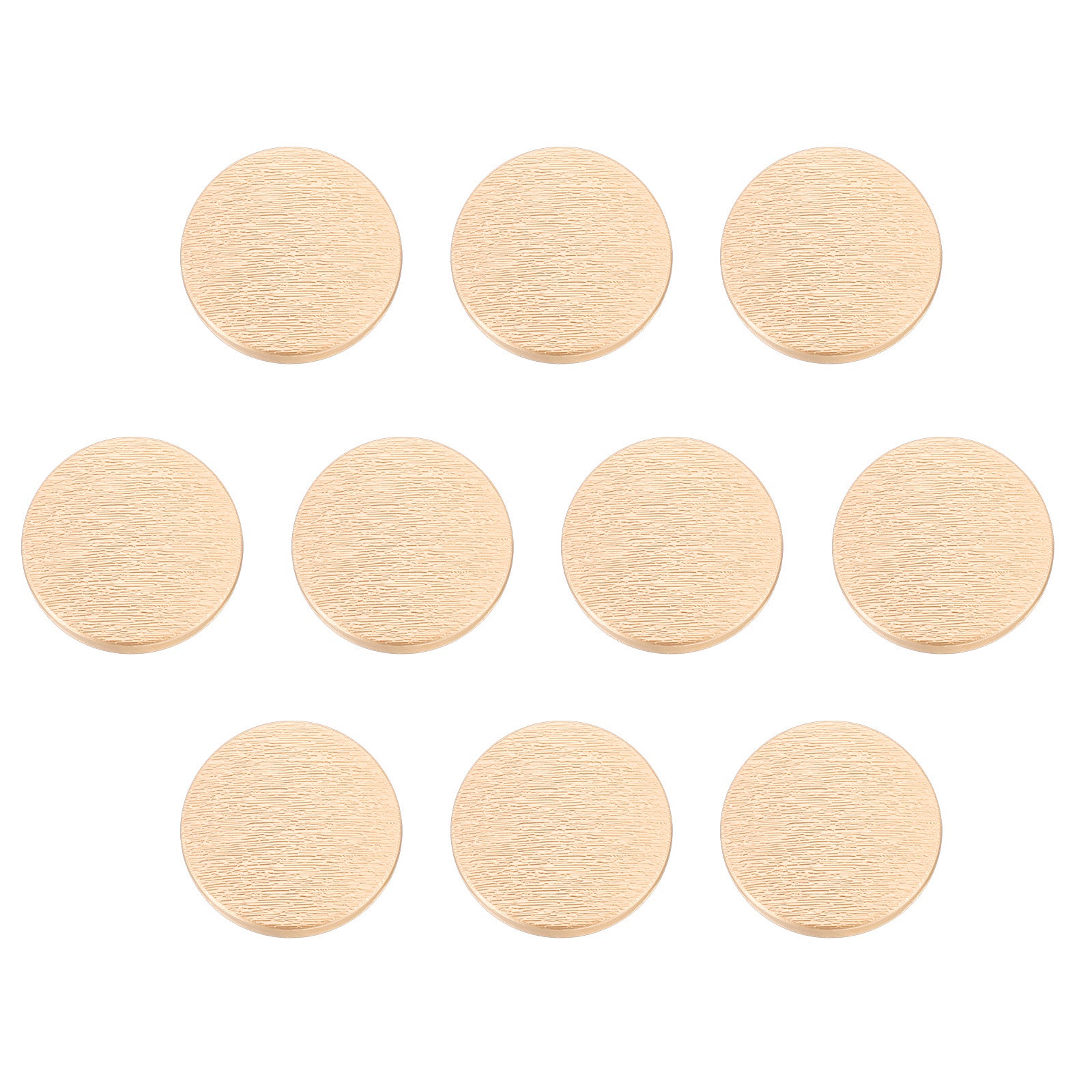 10pcs Metal Round Buttons 23mm Alloy Rough Texture Sewing Buttons, Sand ...