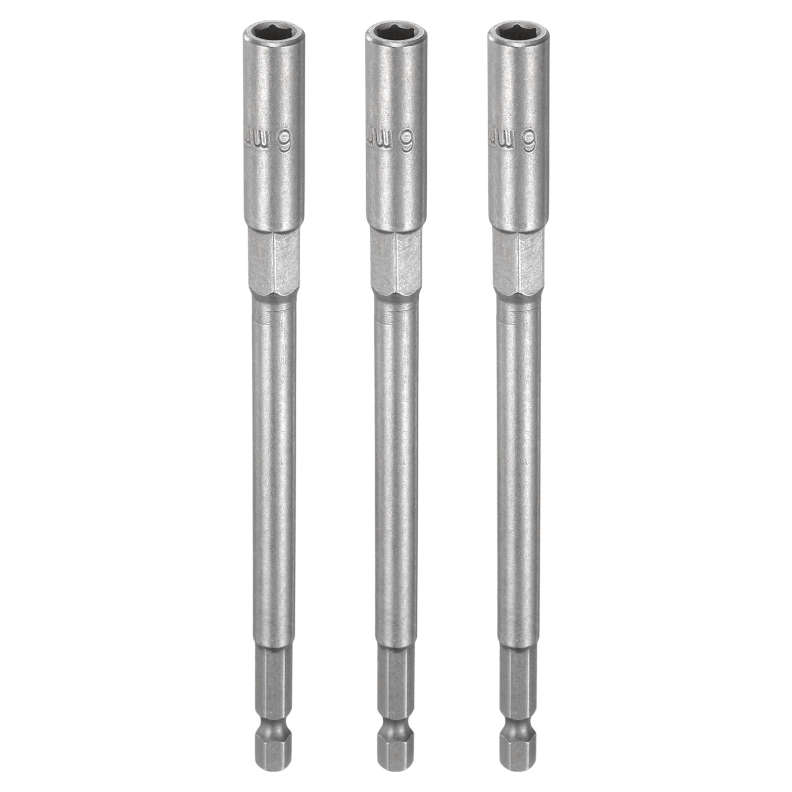 HARFINGTON 3pcs Nut Driver Drill Bit 13mm Metric Socket 1/4