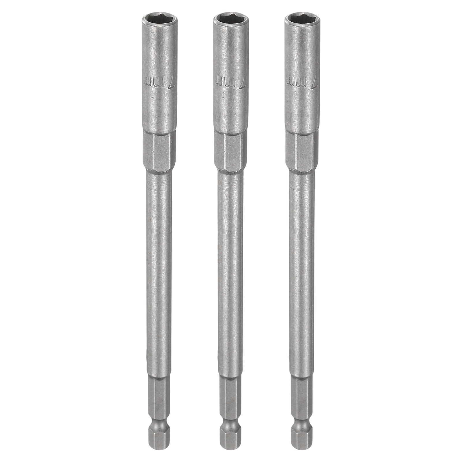 HARFINGTON 3pcs Nut Driver Drill Bit 13mm Metric Socket 1/4