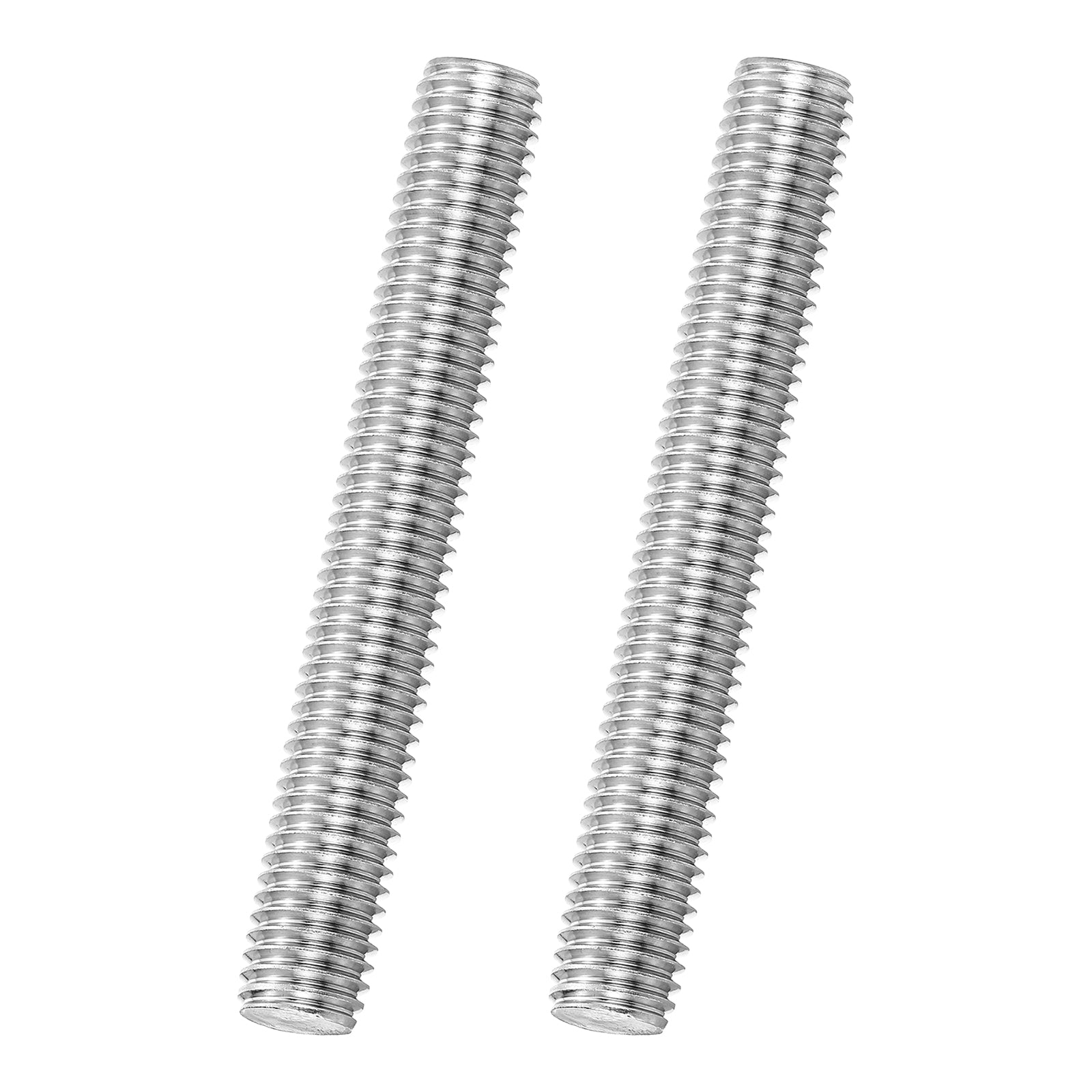 2Pack M12x85mm 316 Stainless Steel Fully All Threaded Rod Studs, 1.75mm ...