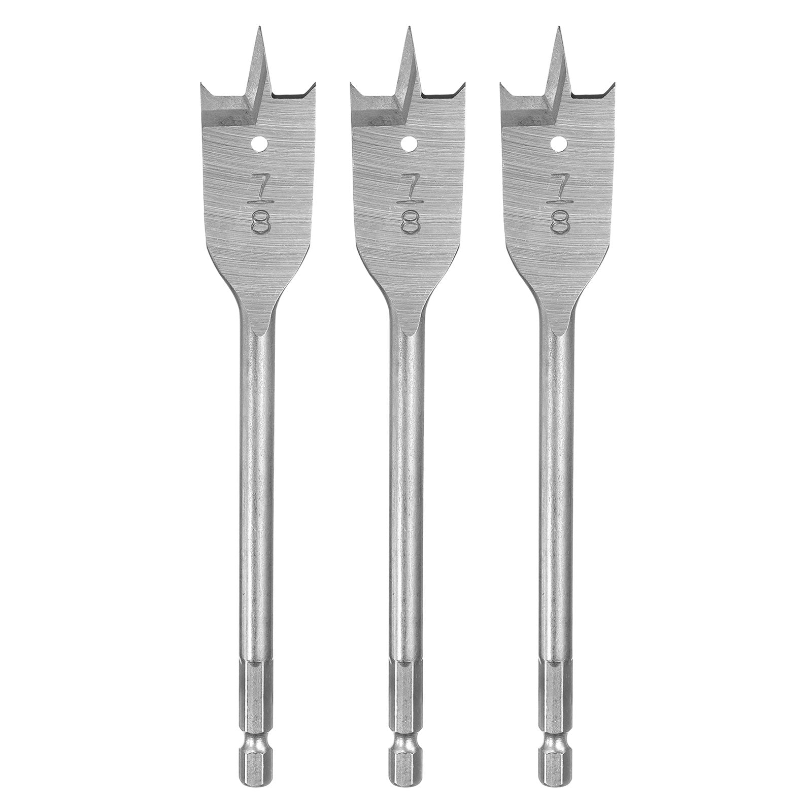 3Pcs Spade Drill Bit 7/8