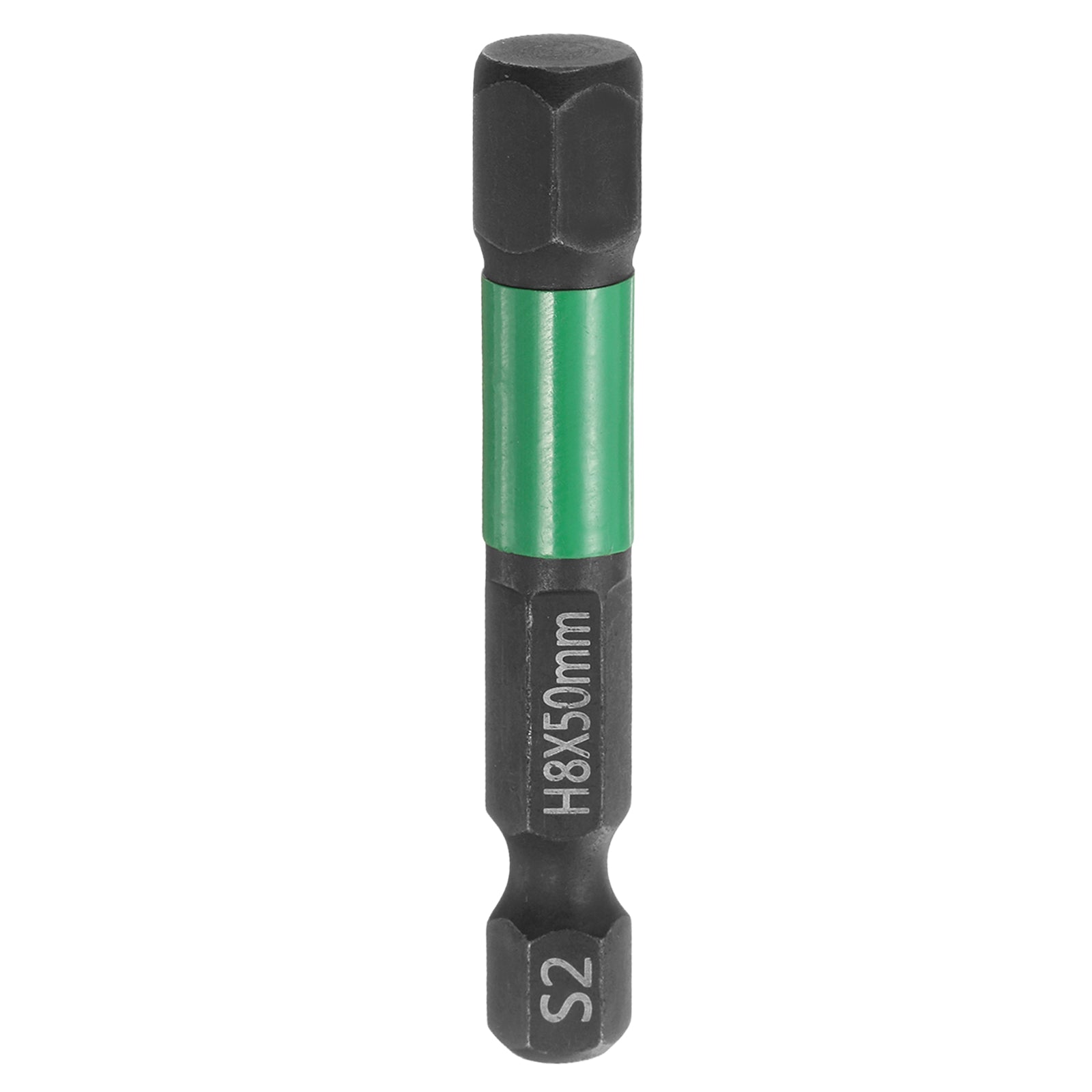 H8 Flat Hex Screwdriver Bit 8mm Tip 1/4
