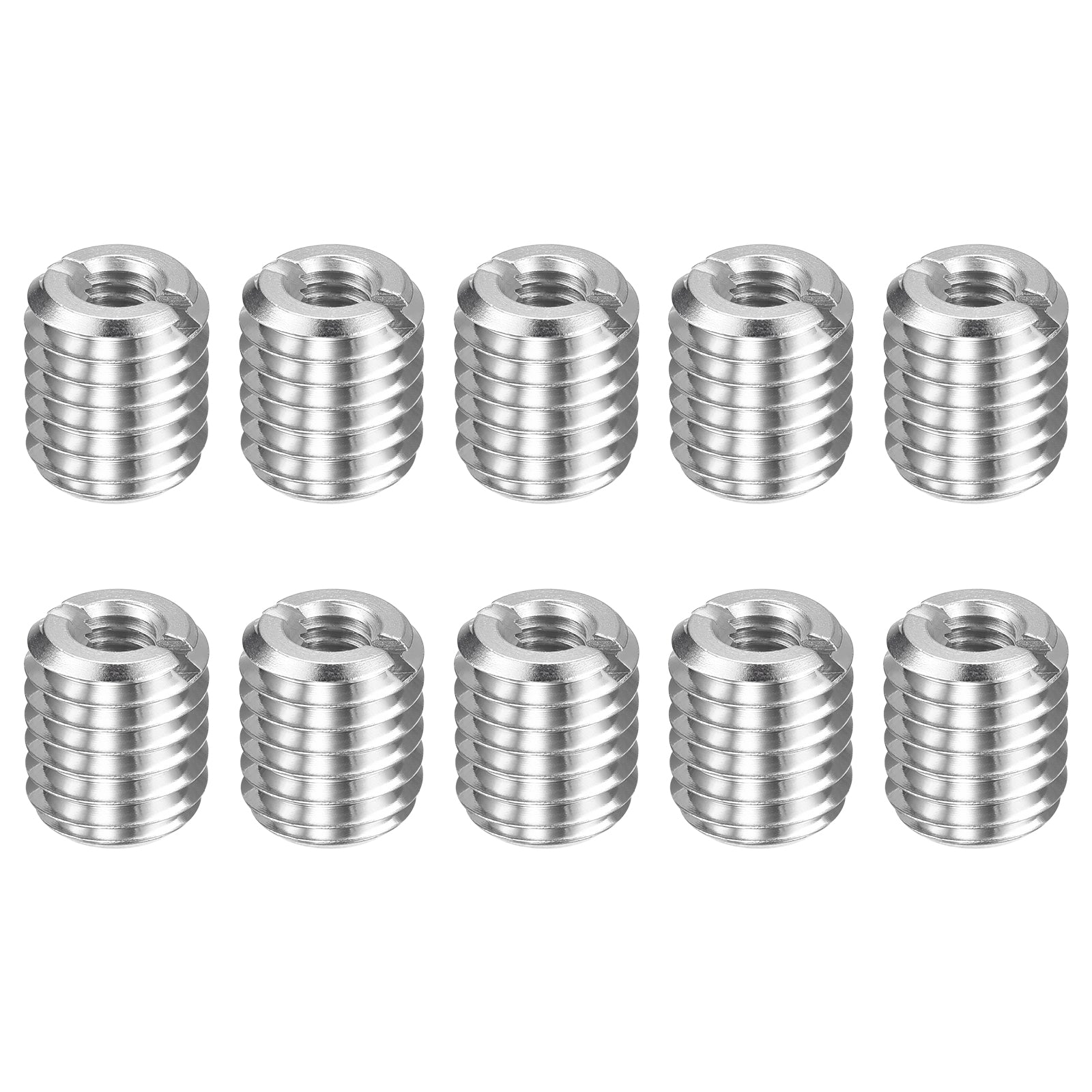 10pcs Thread Repair Inserts M8 x 1.25 Male to M4 x 0.7 Female Thread ...