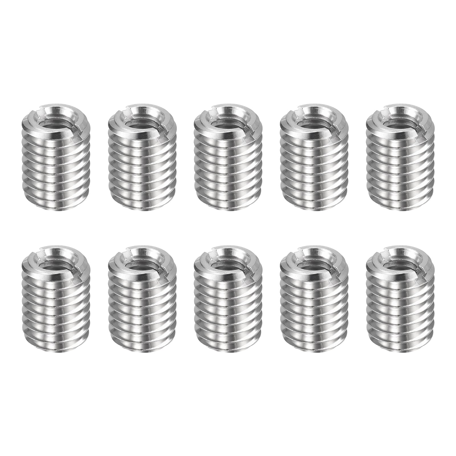 10pcs Thread Repair Inserts M10 x 1.5 Male to M6 x 1 Female Thread 14mm ...