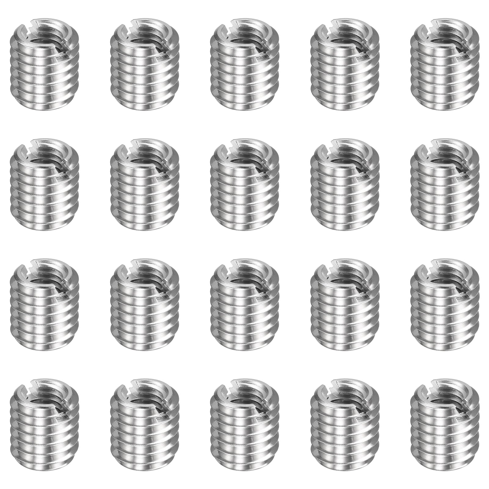 20pcs Thread Repair Inserts M8 x 1.25 Male to M5 x 0.8 Female Thread ...