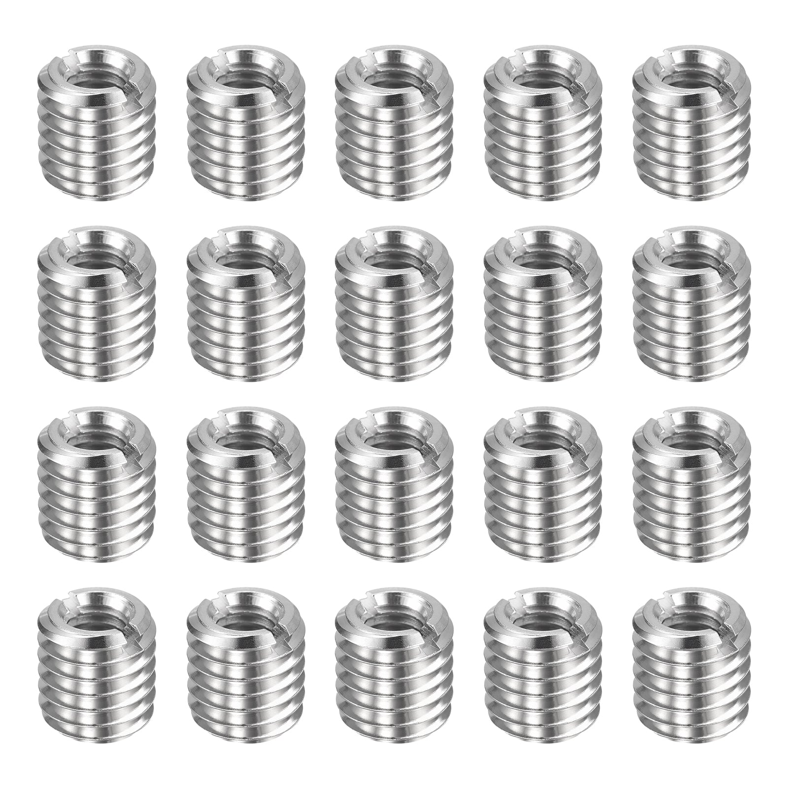 20pcs Thread Repair Inserts M10 x 1.5 Male to M6 x 1 Female Thread 10mm ...