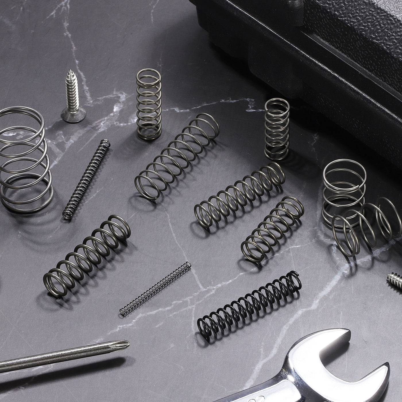 Uxcell 5Pcs Compression Spring, 20mm OD 1.2mm Wire Size 50mm Free ...