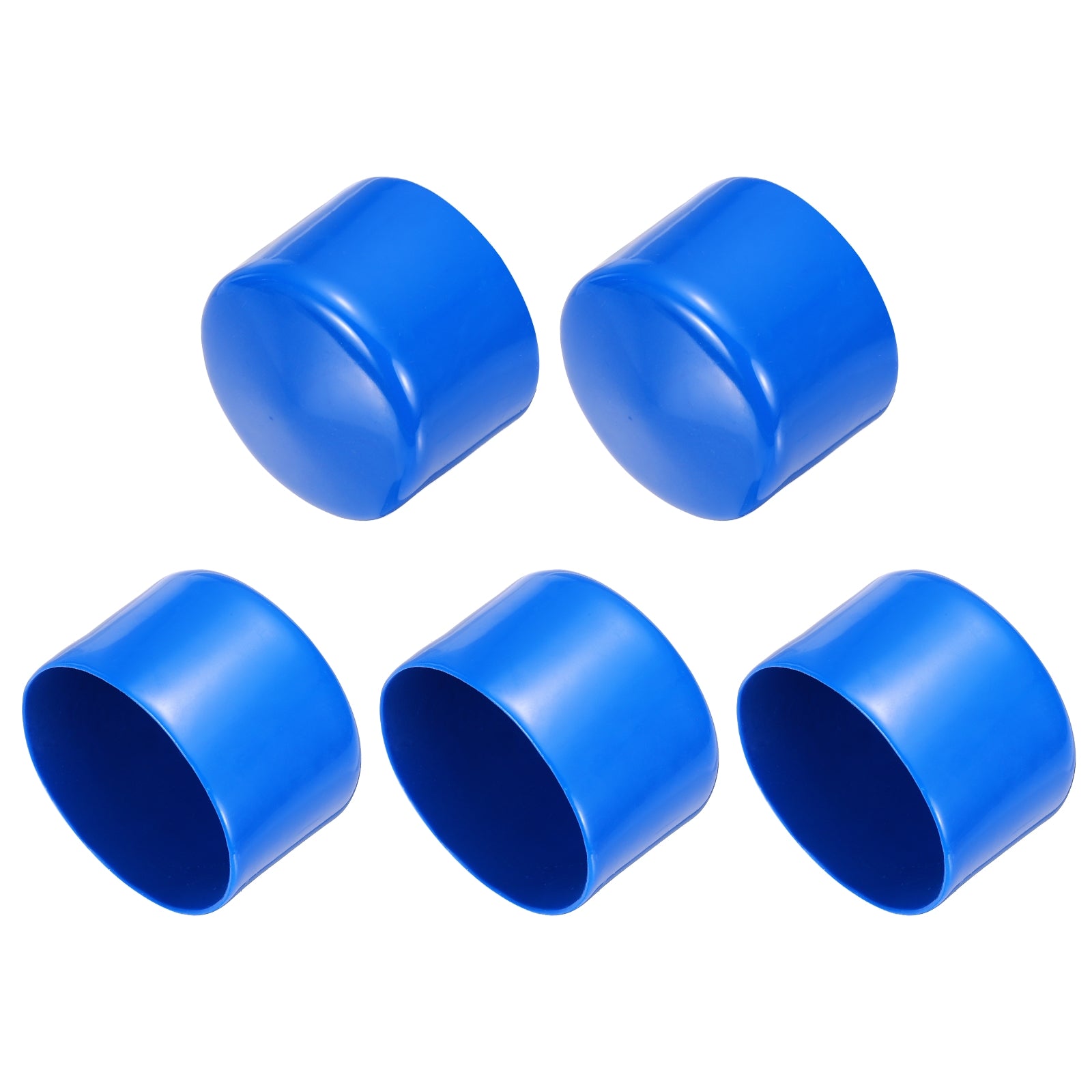 Uxcell 5pcs Rubber End Caps 63mm(2.5